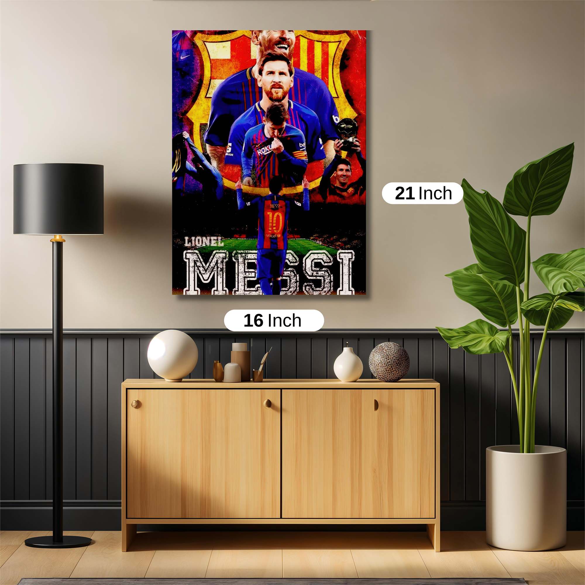 Messi Majestic Safe Wall Magnetic / M