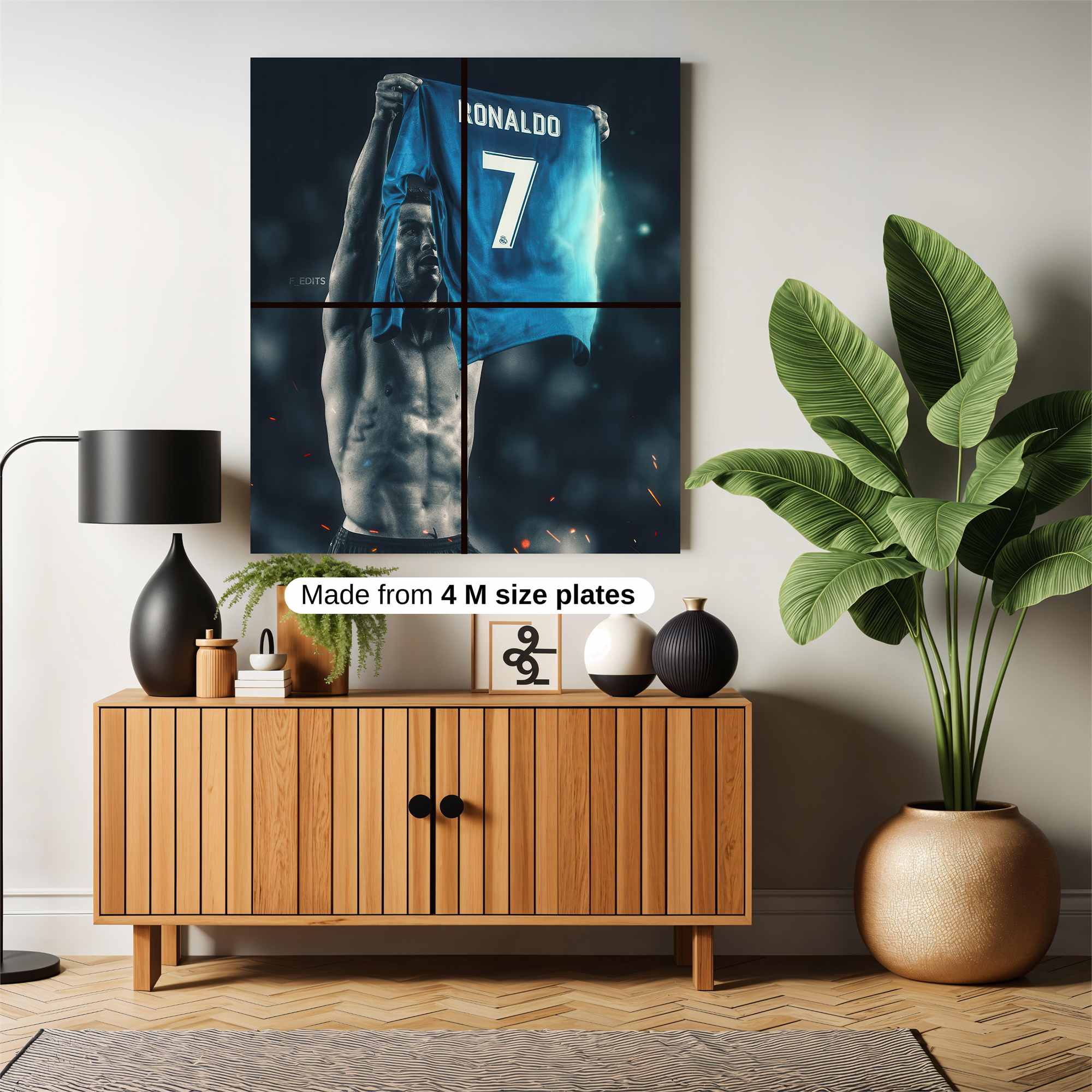 Ronaldo Radiant Safe Wall Magnetic / M