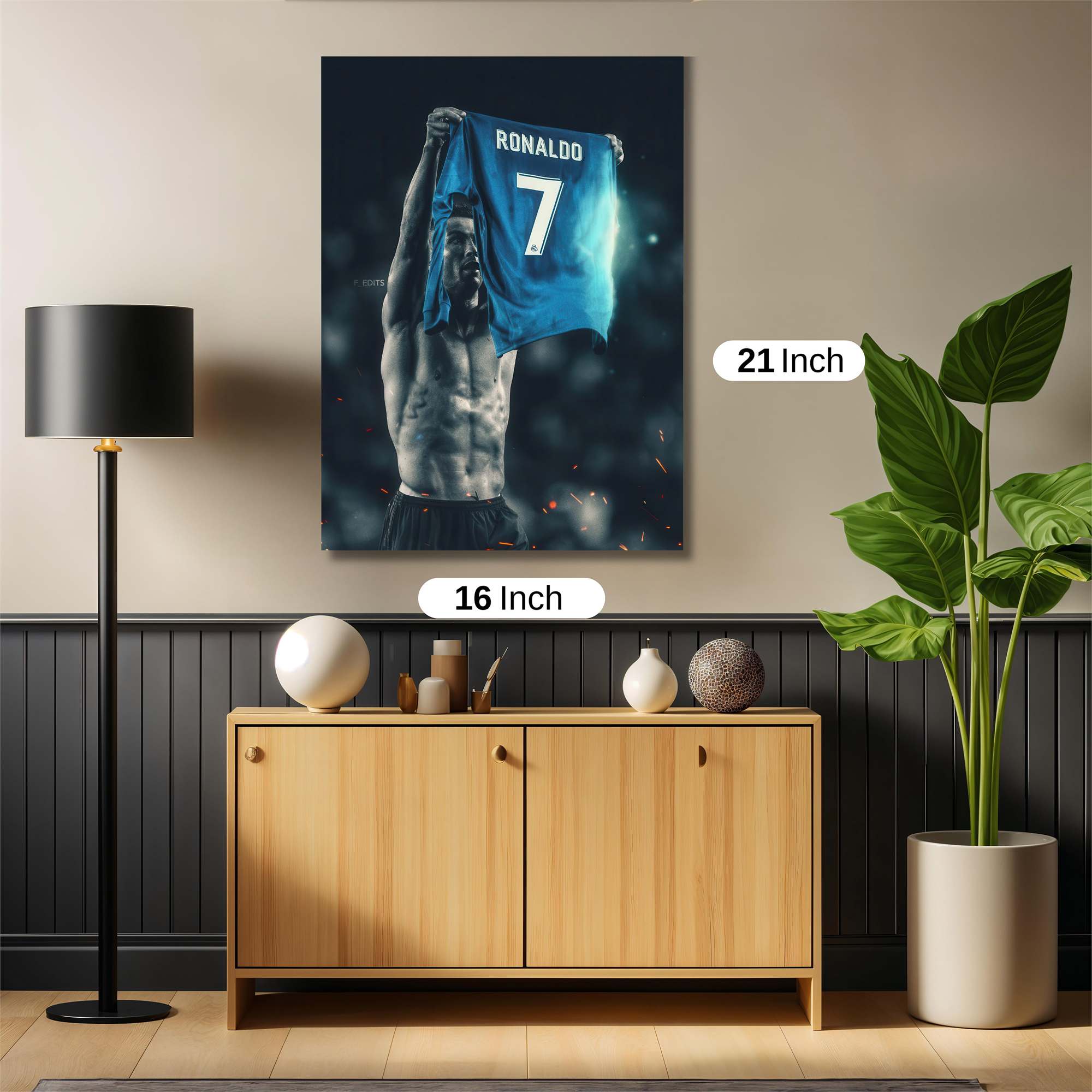 Ronaldo Radiant Safe Wall Magnetic / M