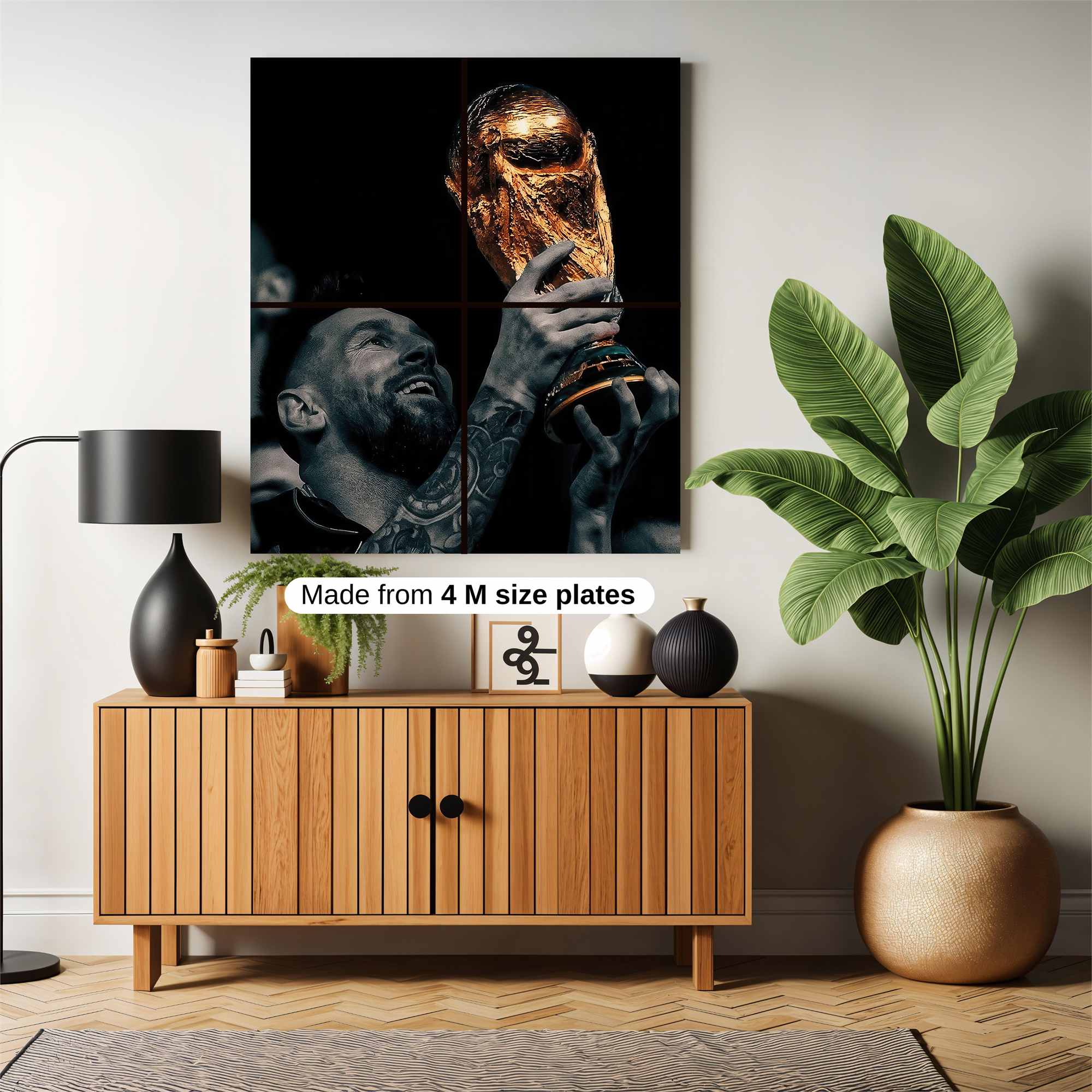 Messi Triumphant Safe Wall Magnetic / M