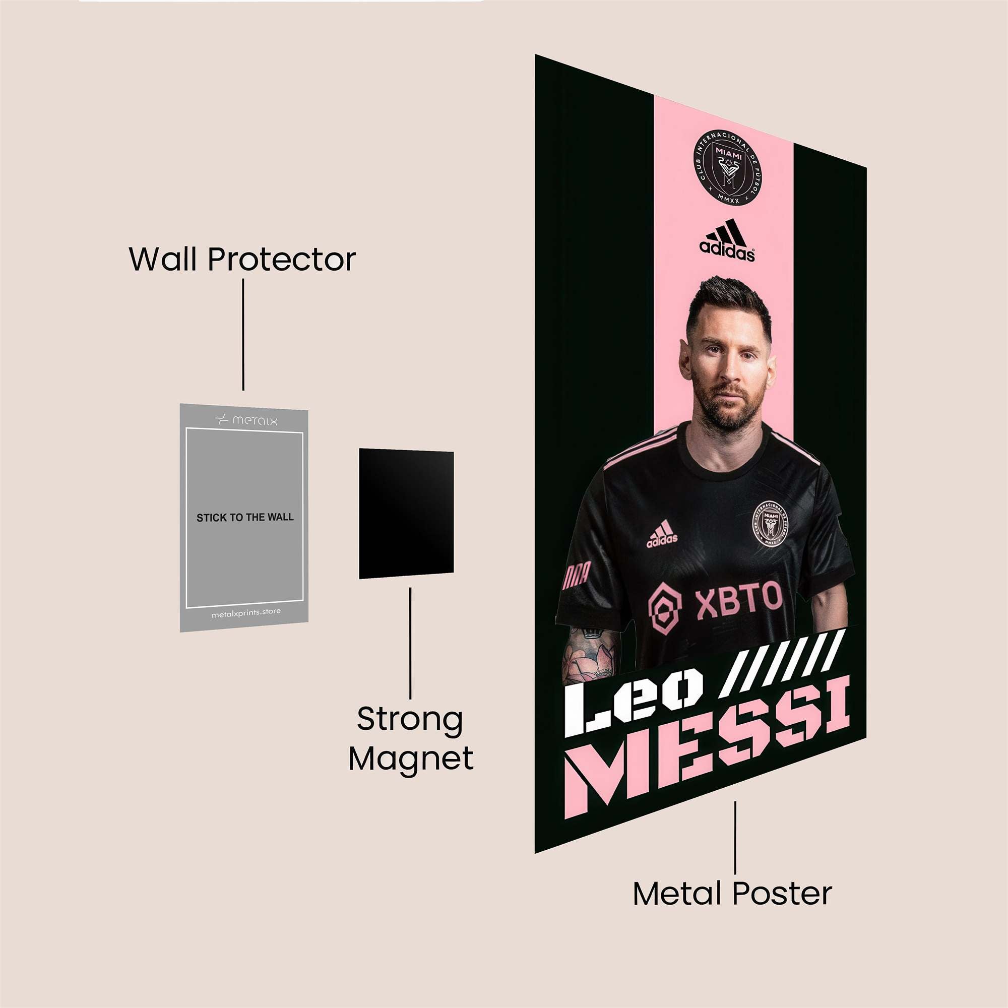 Leo Regal Safe Wall Magnetic / M