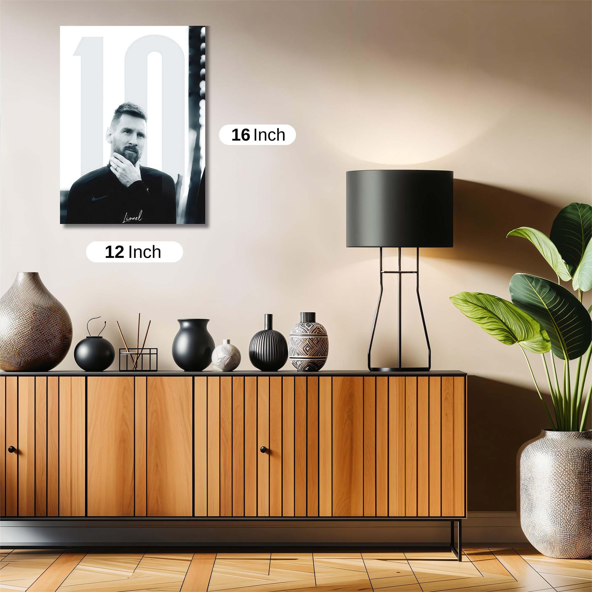 Messi Majestic Safe Wall Magnetic / M