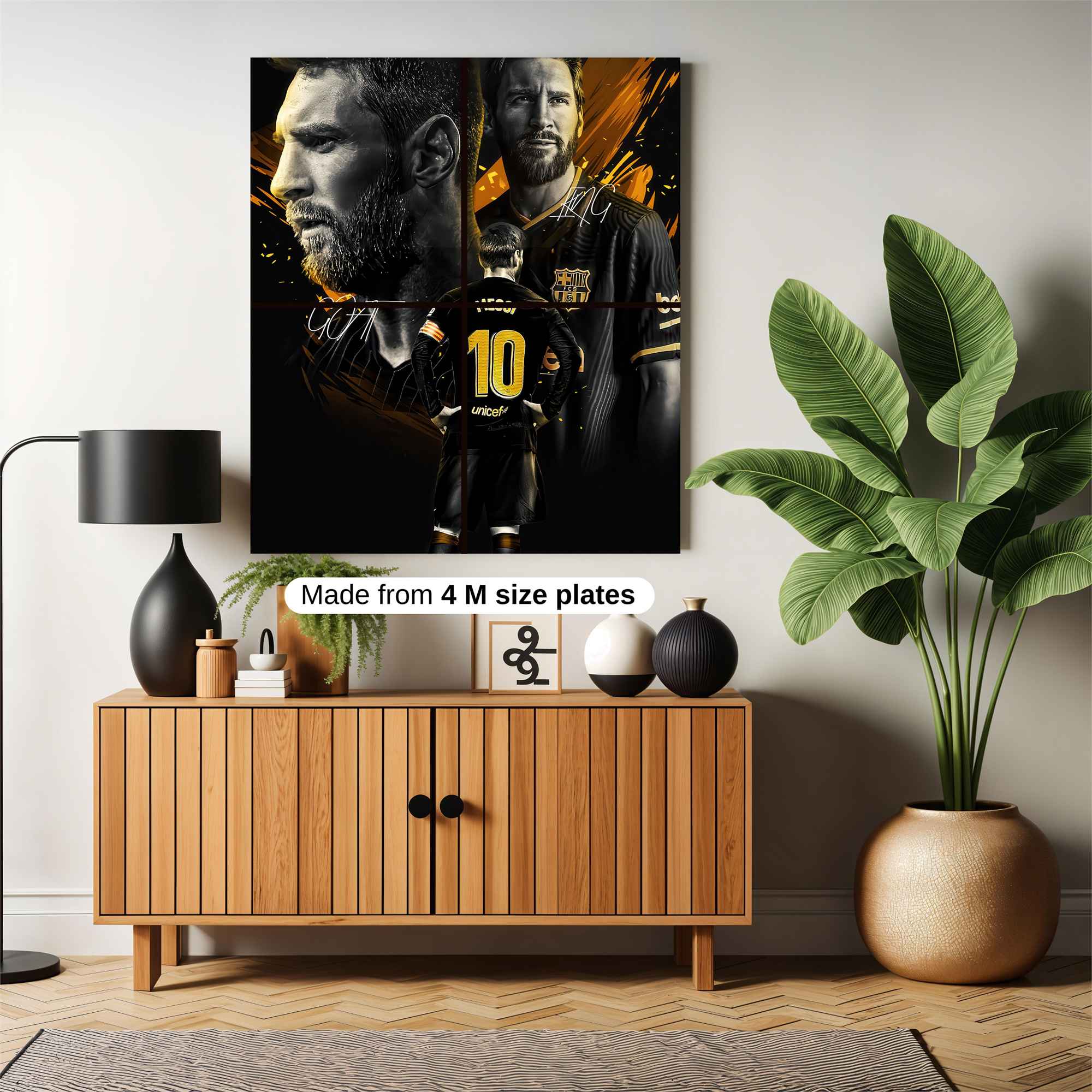 Messi Majestic Safe Wall Magnetic / M