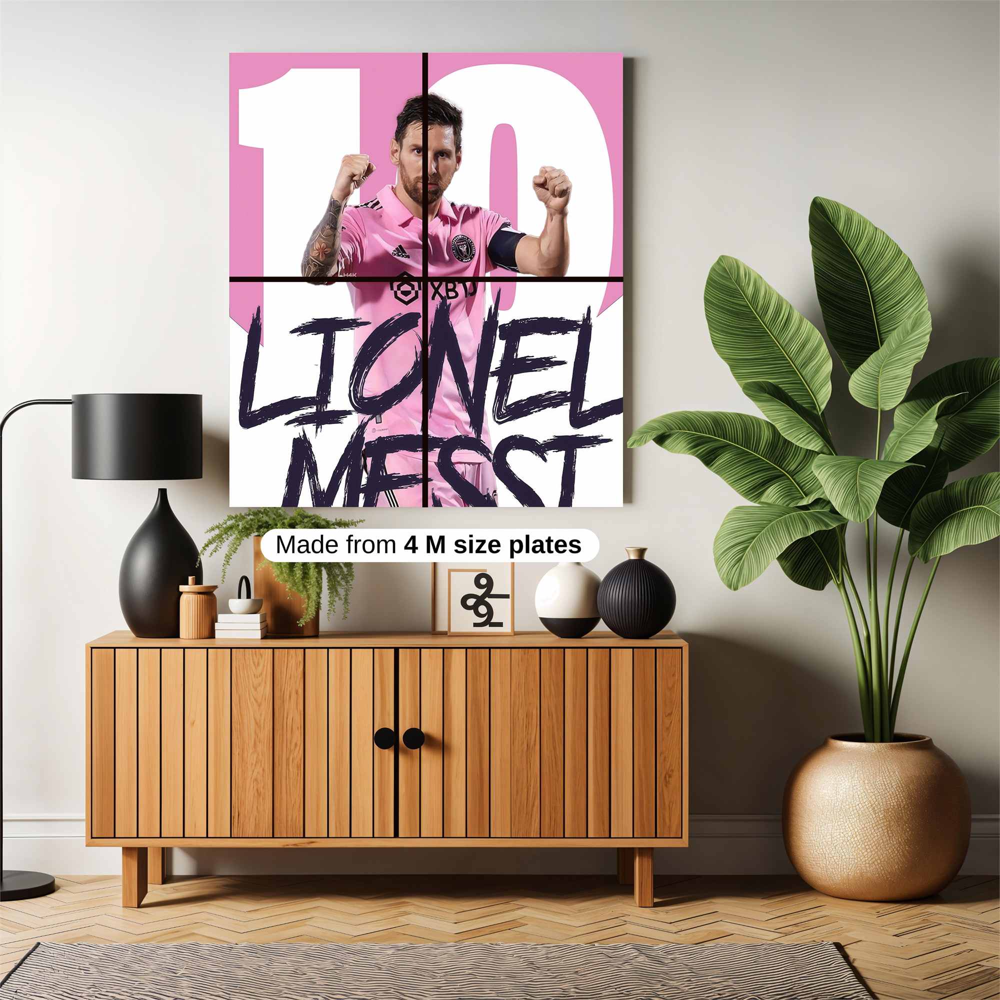 Messi Majestic Safe Wall Magnetic / M