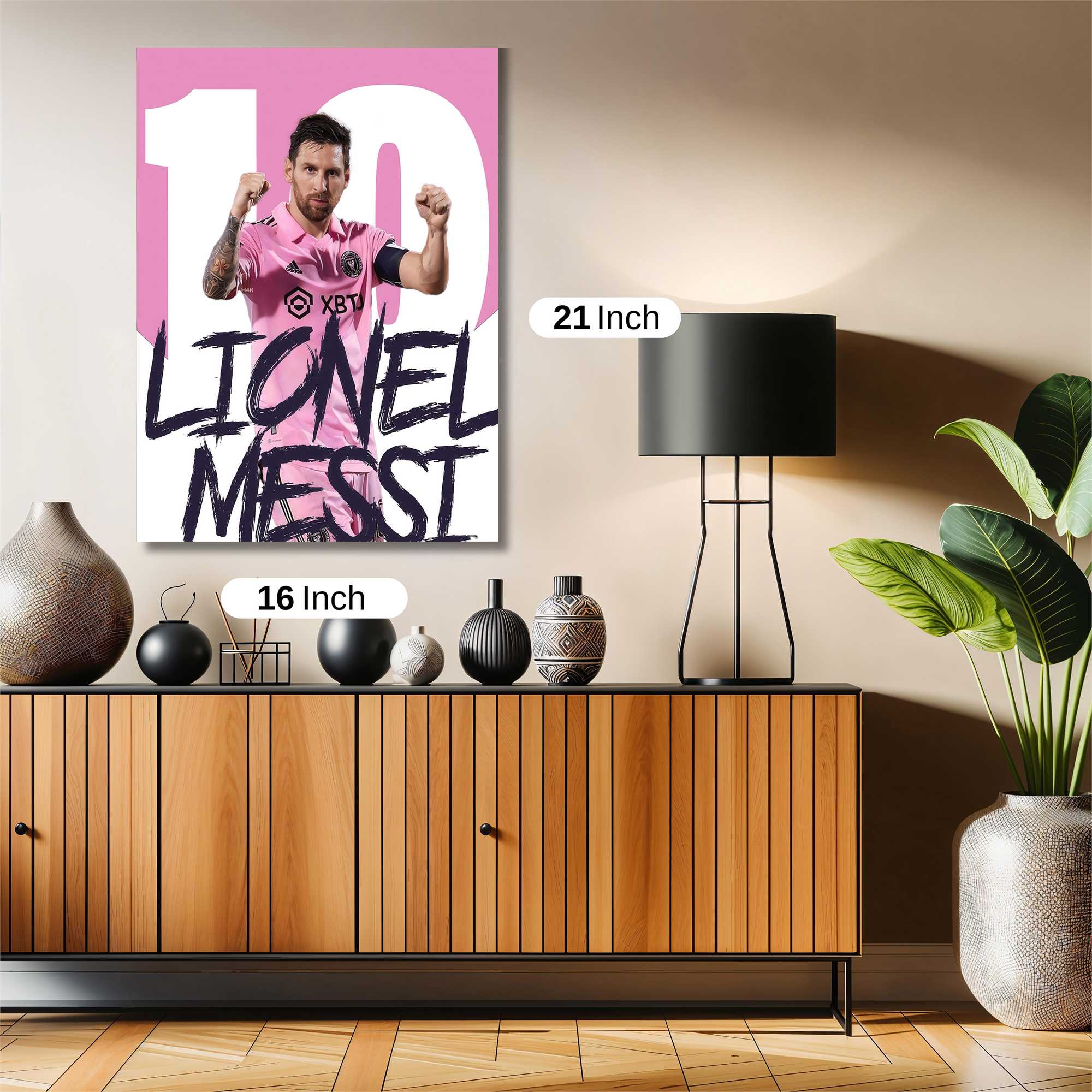 Messi Majestic Safe Wall Magnetic / M