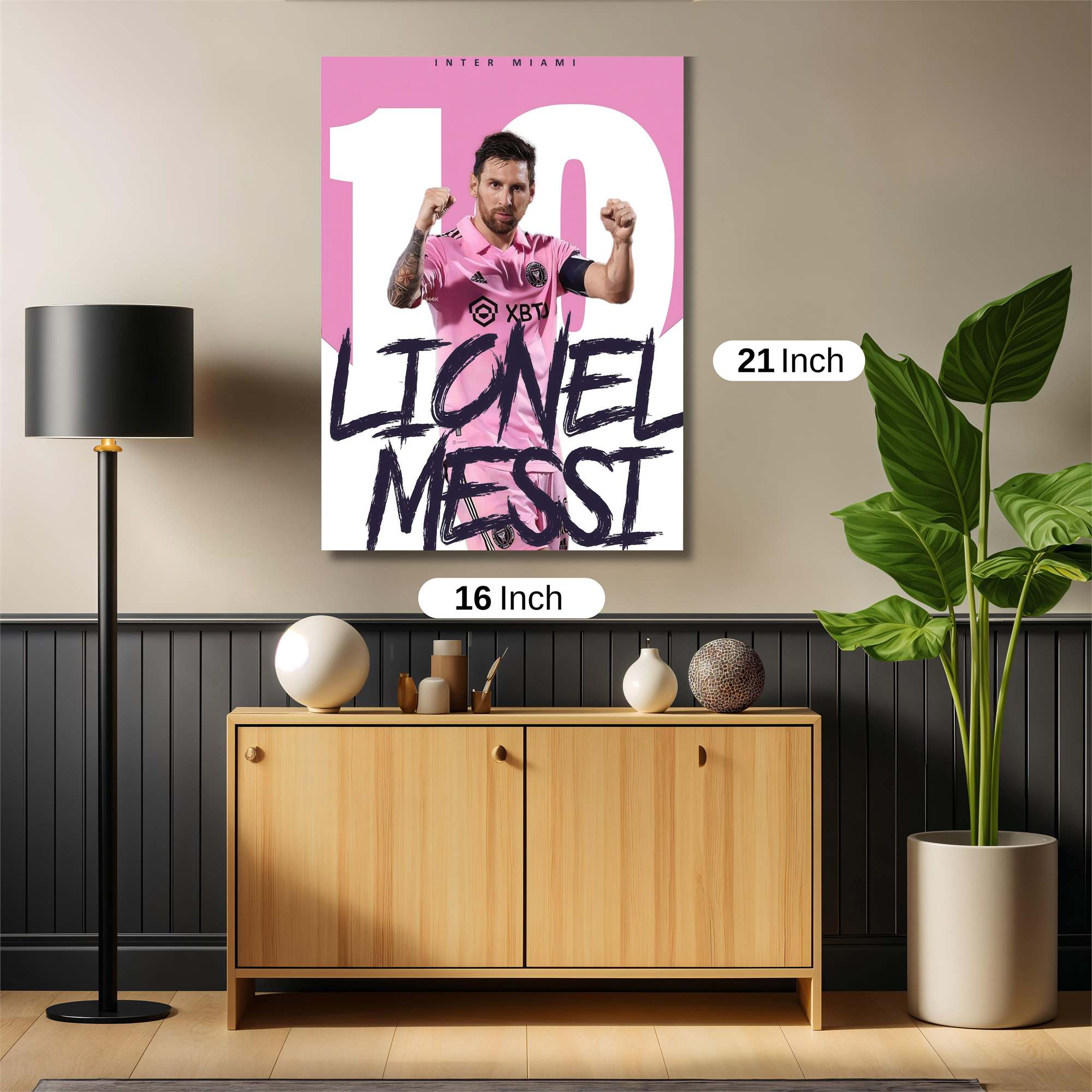 Messi Majestic Safe Wall Magnetic / M