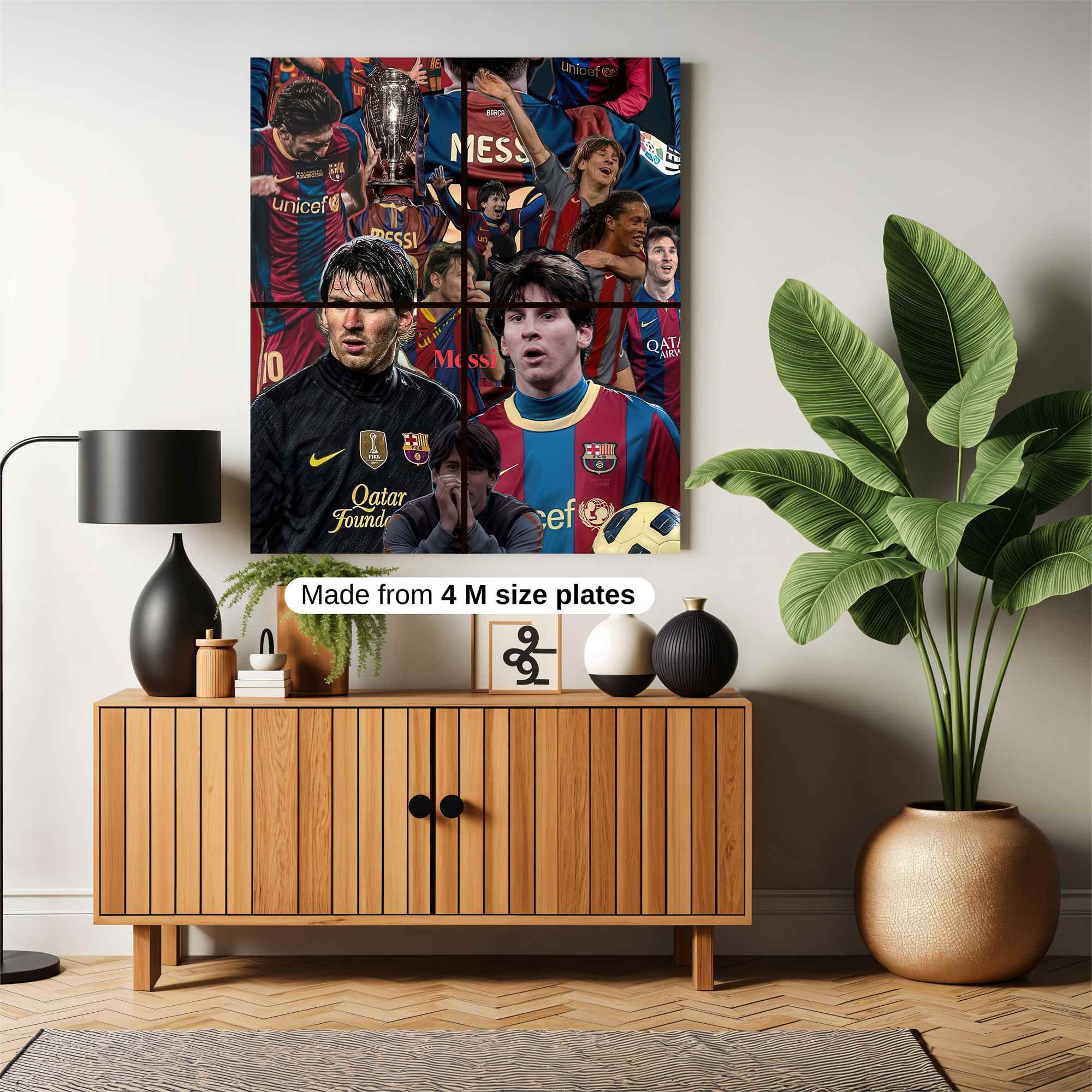 Messi Triumphant Safe Wall Magnetic / M