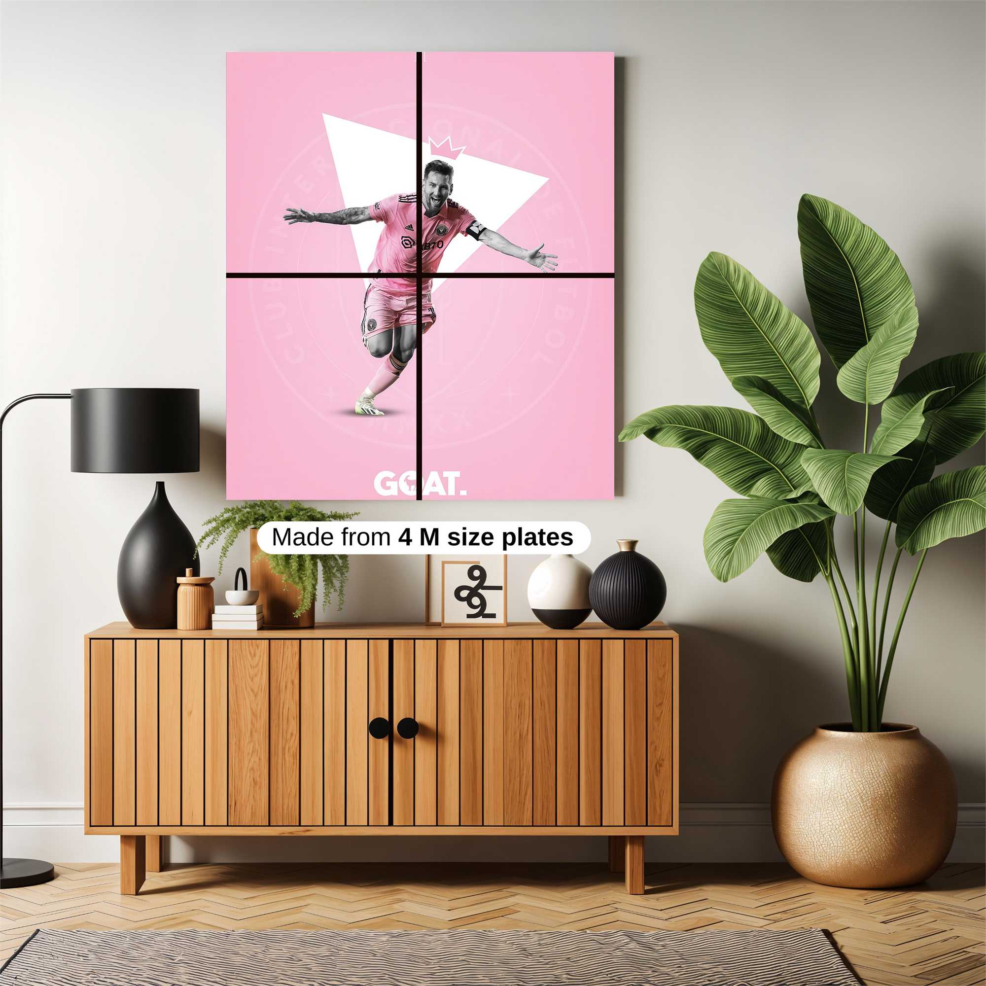 Messi Majestic Safe Wall Magnetic / M