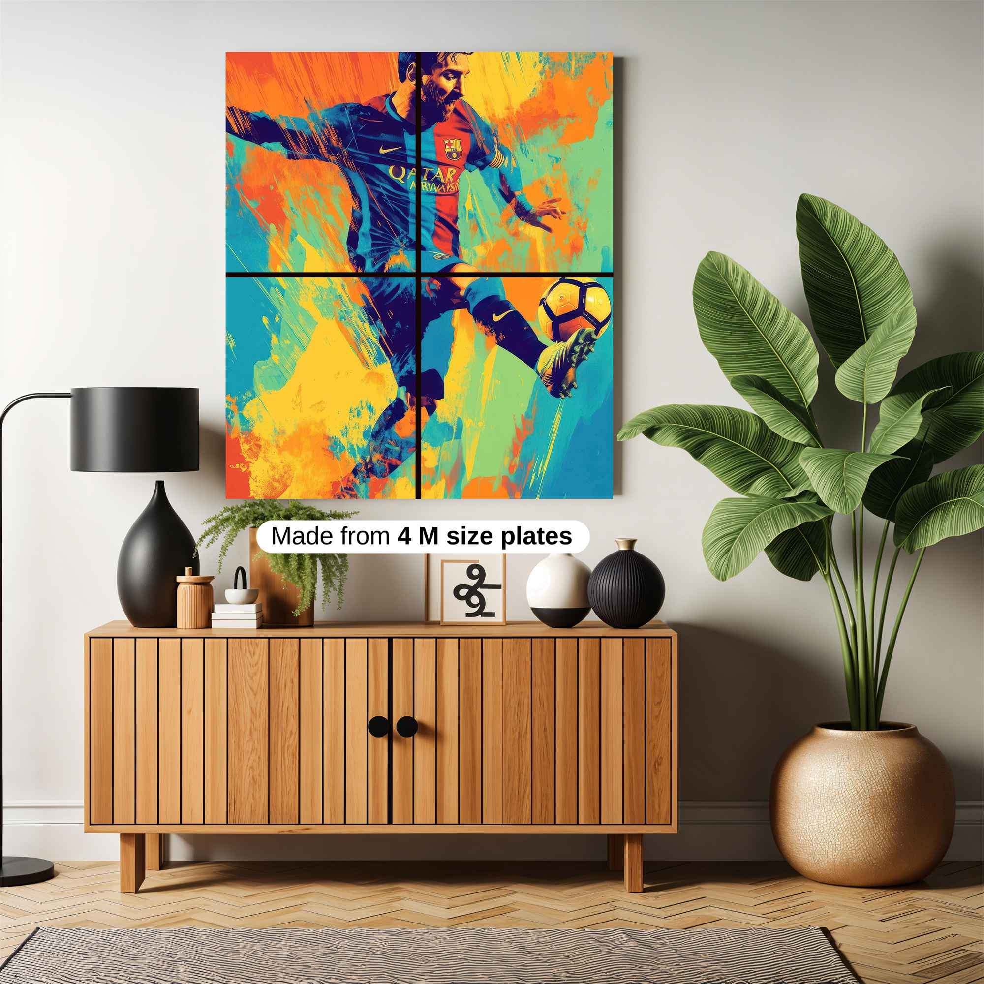 Messi Dynamic Safe Wall Magnetic / M