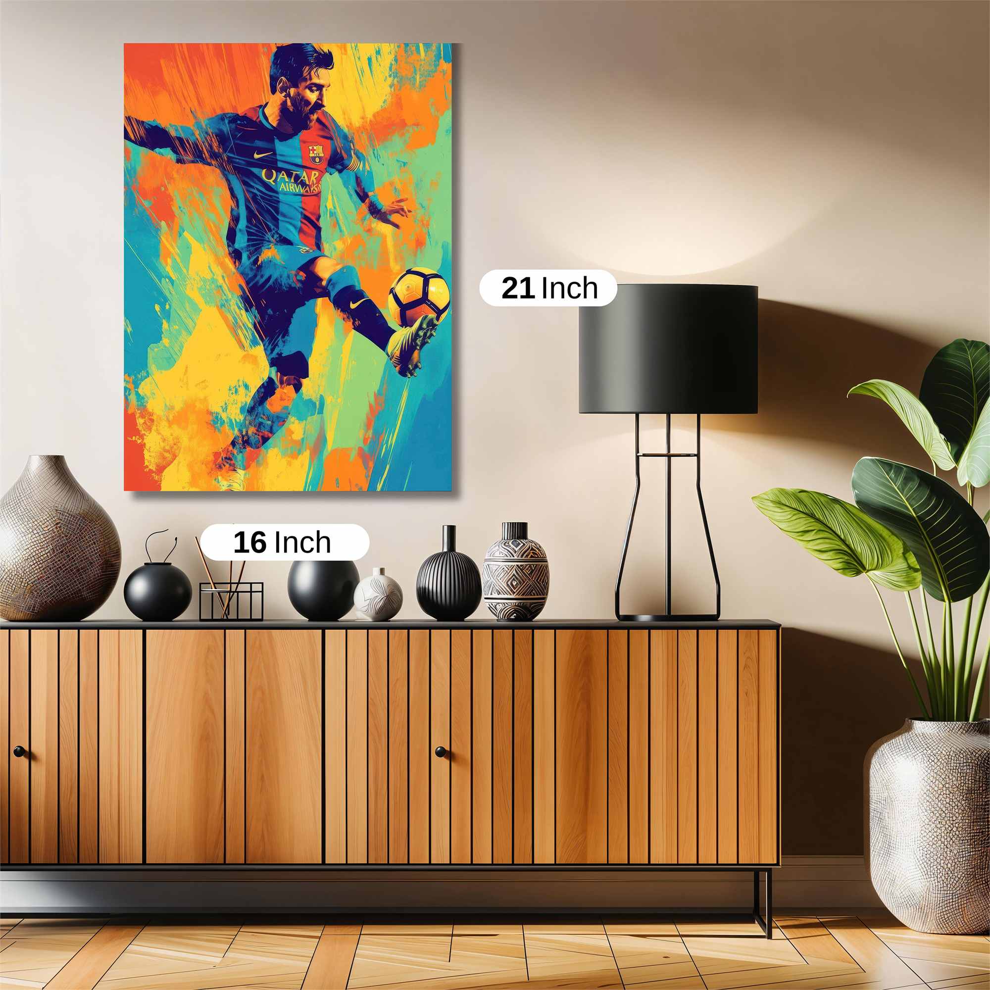 Messi Dynamic Safe Wall Magnetic / M