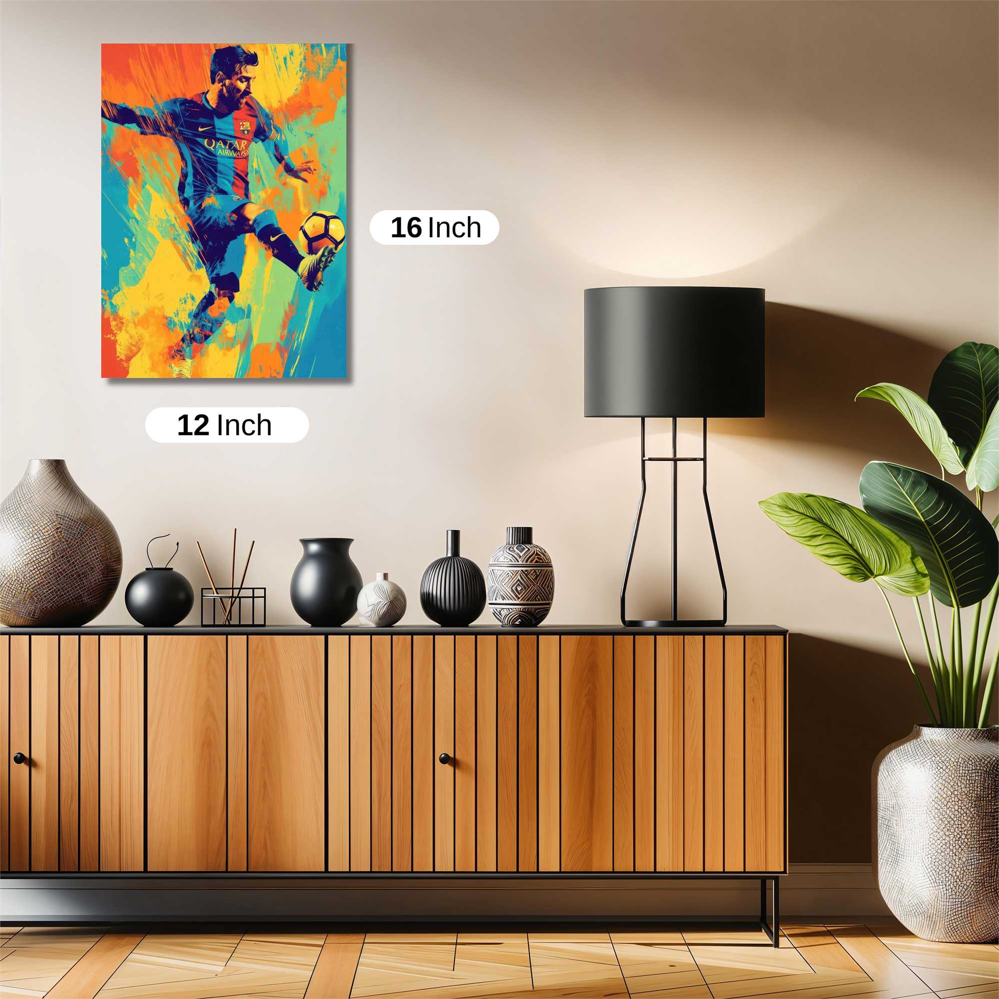 Messi Dynamic Safe Wall Magnetic / M