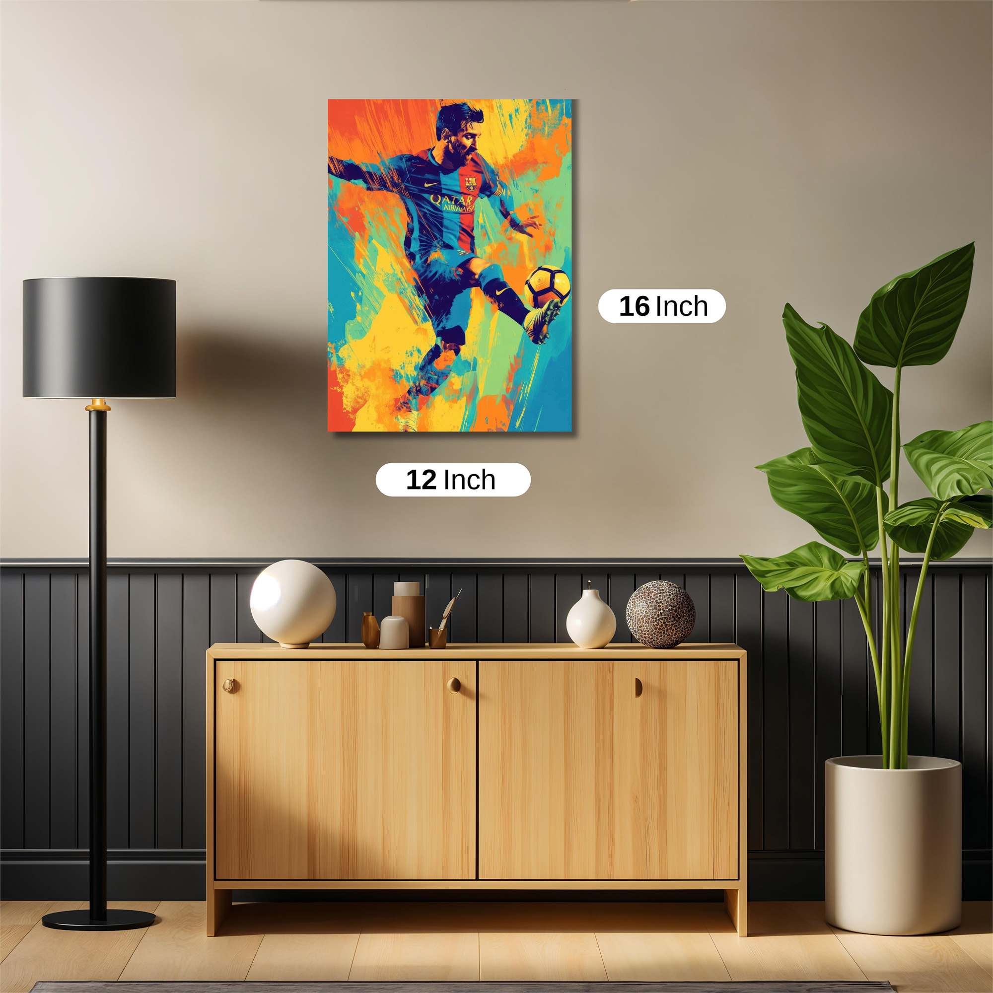 Messi Dynamic Safe Wall Magnetic / M