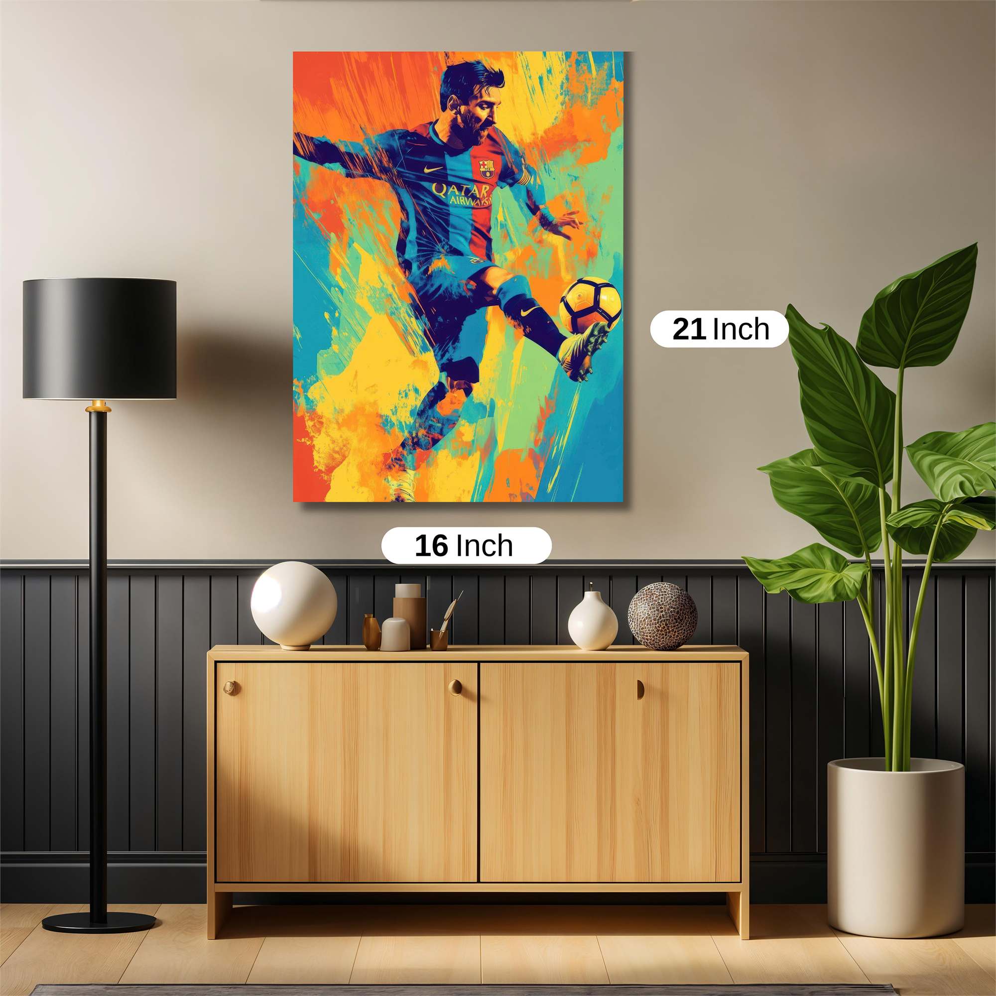 Messi Dynamic Safe Wall Magnetic / M
