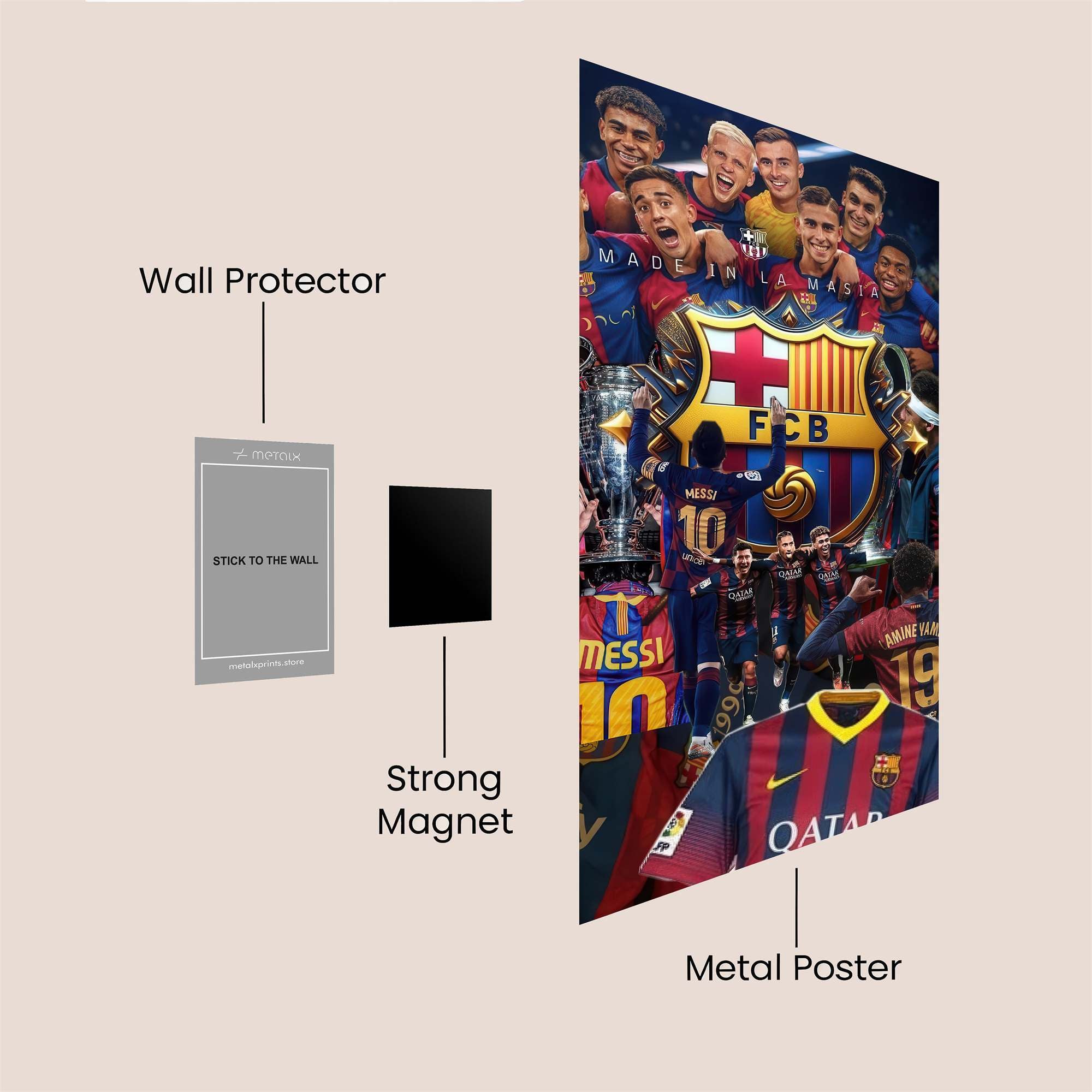 Barça Glory Safe Wall Magnetic / M