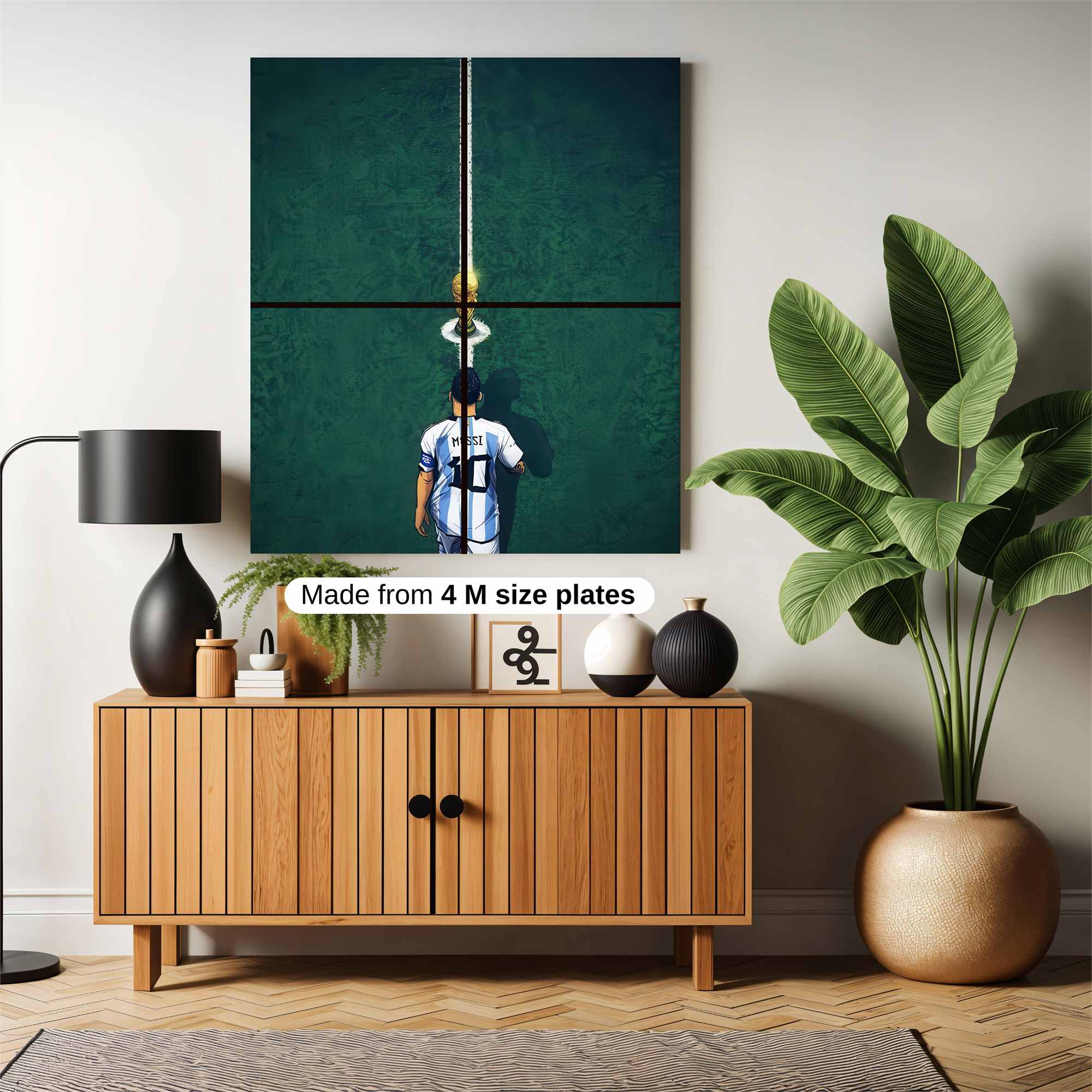 Messi Triumphant Safe Wall Magnetic / M
