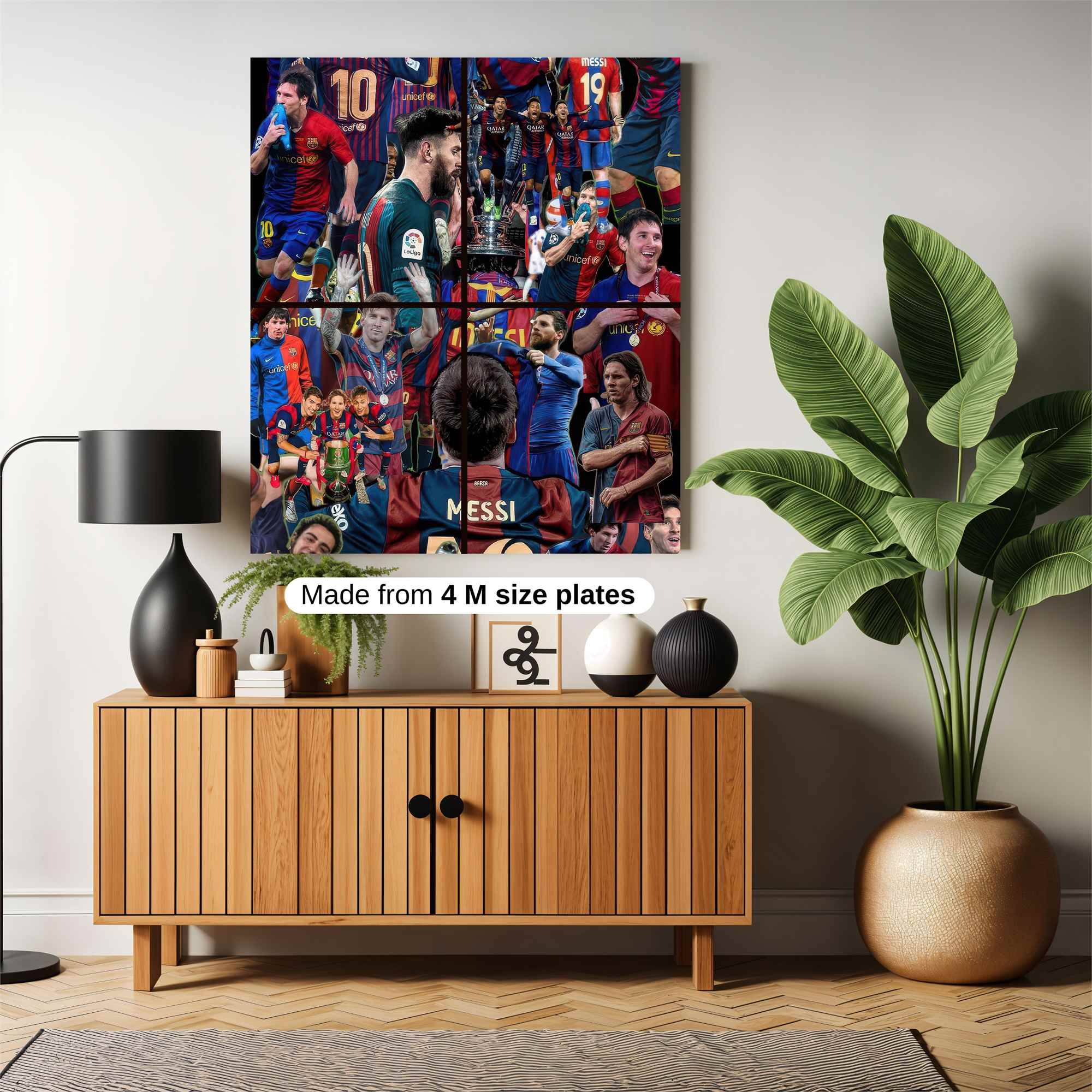 Messi Triumphant Safe Wall Magnetic / M