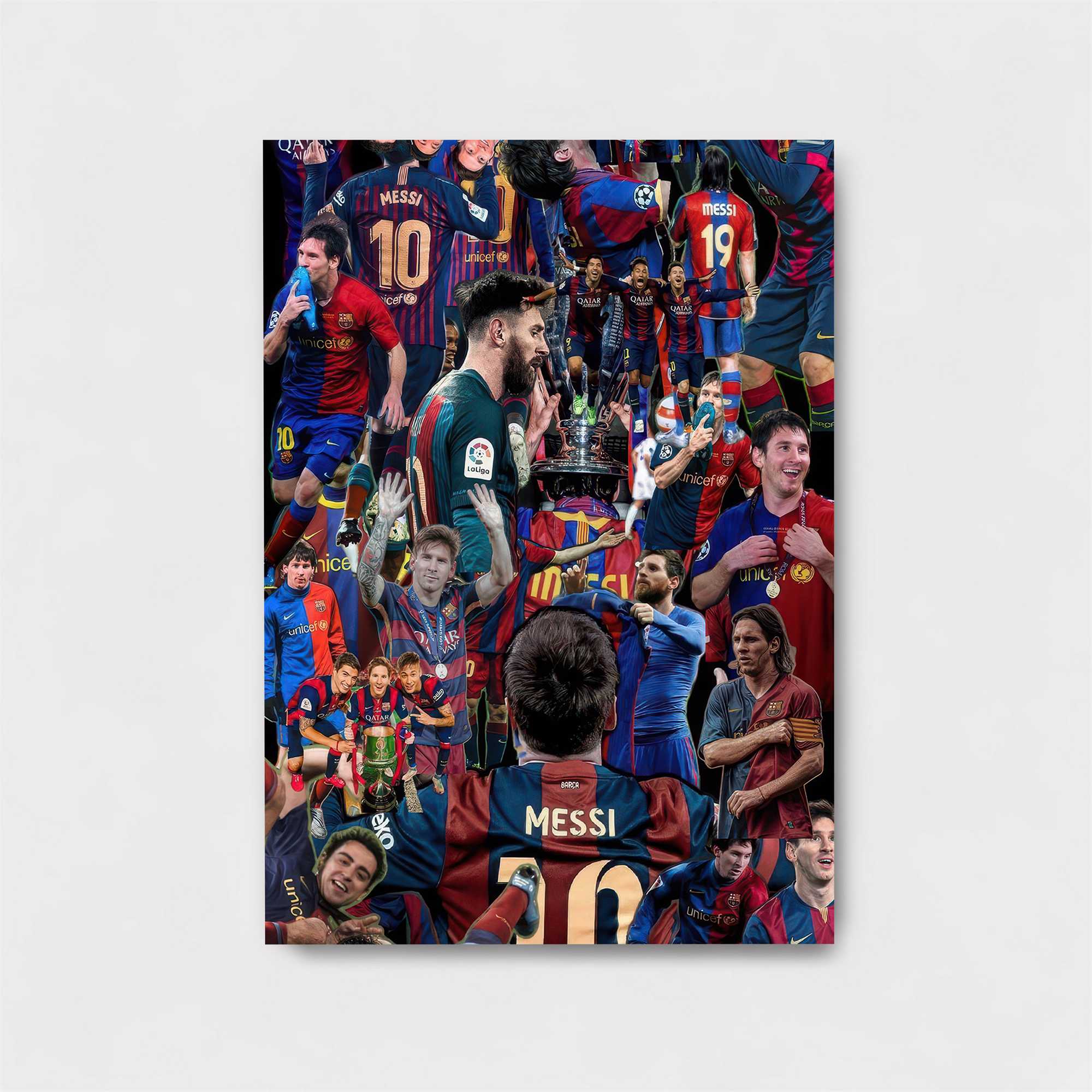 Messi Triumphant Safe Wall Magnetic / M