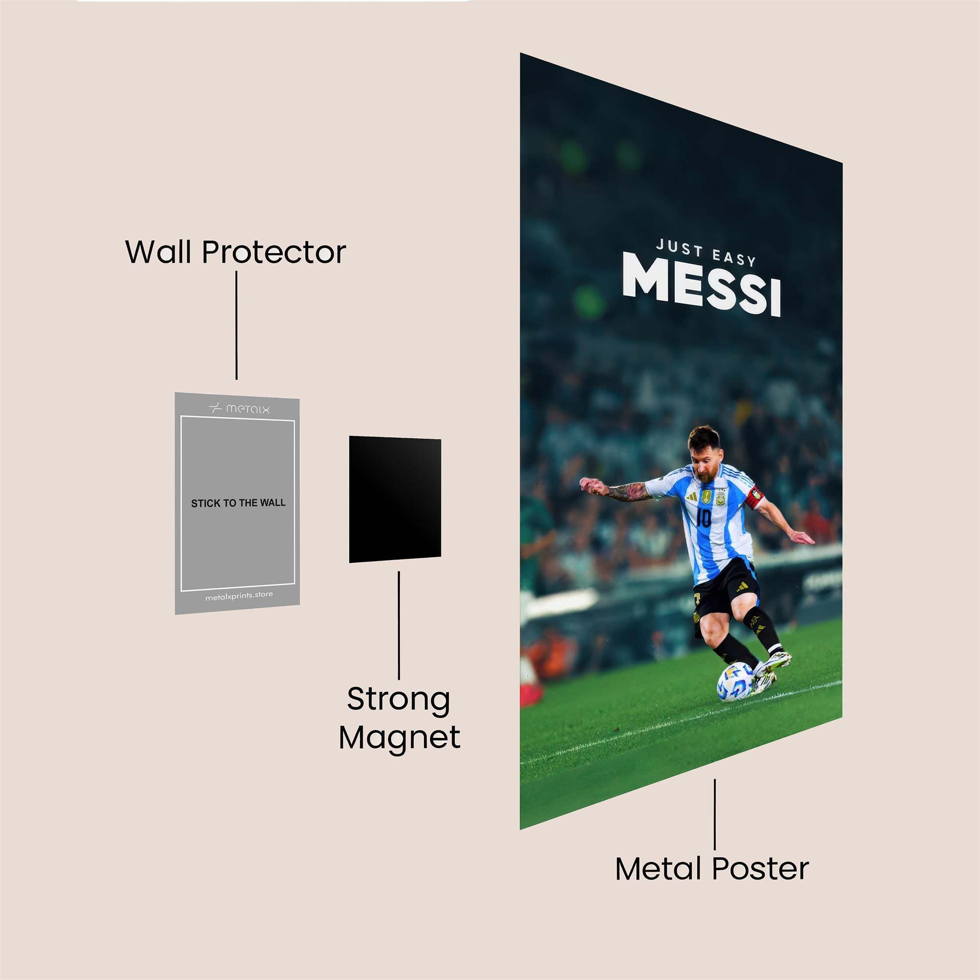 Messi Magic Safe Wall Magnetic / M
