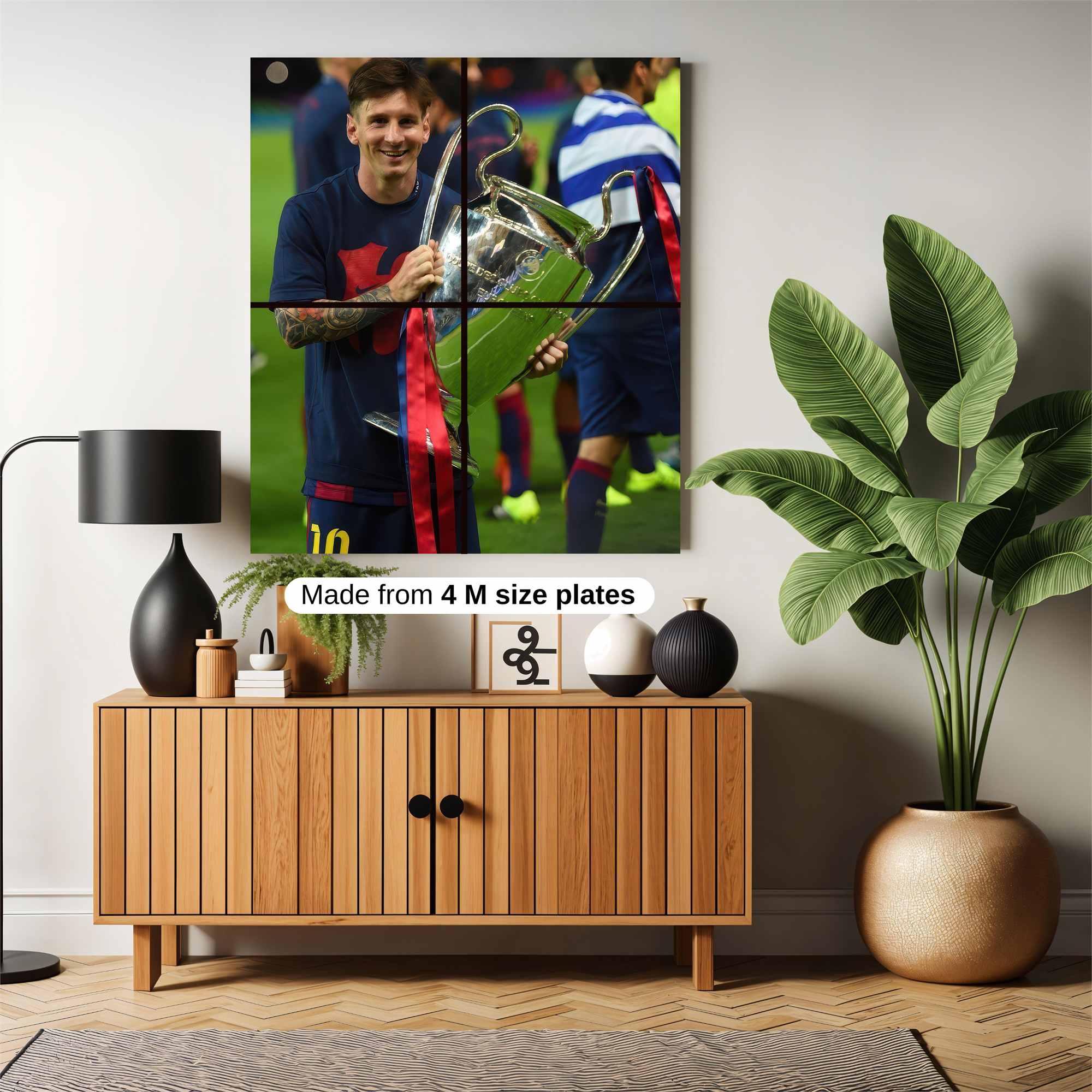Messi Triumphant Safe Wall Magnetic / M
