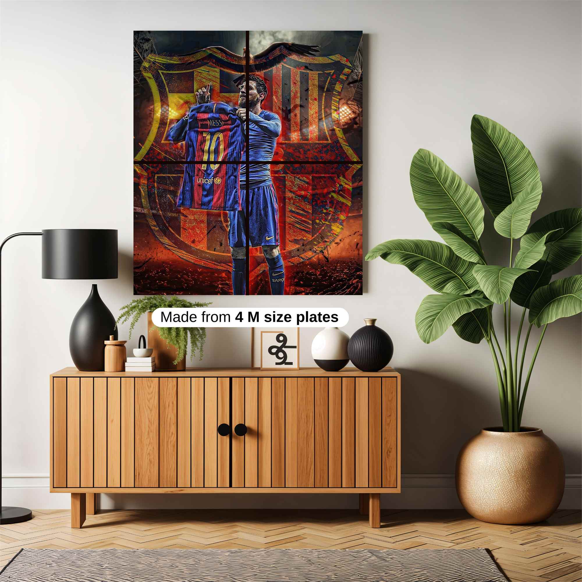 Messi Majestic Safe Wall Magnetic / M