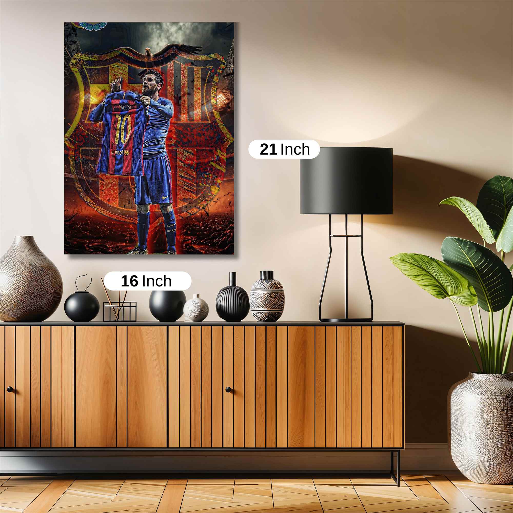 Messi Majestic Safe Wall Magnetic / M