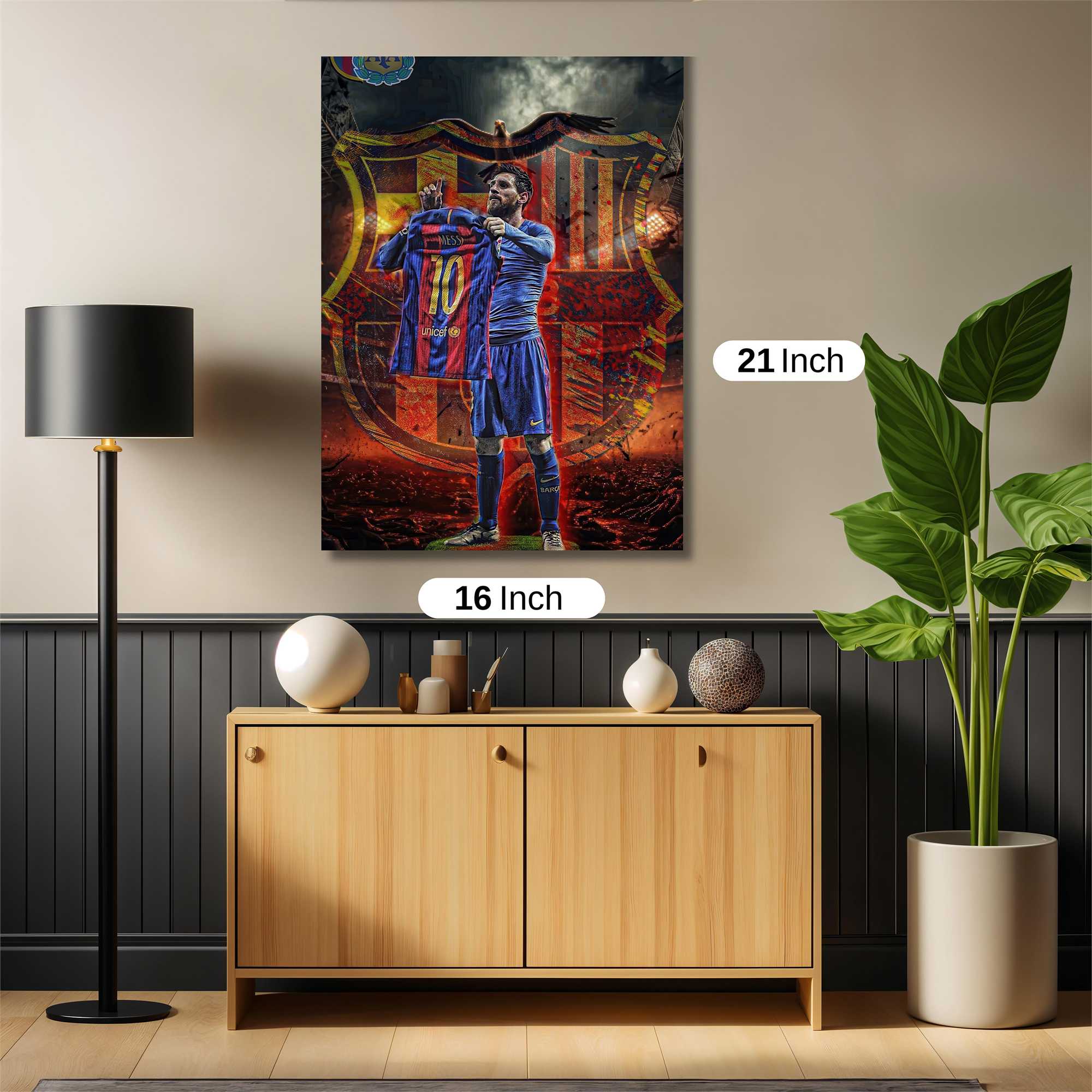 Messi Majestic Safe Wall Magnetic / M