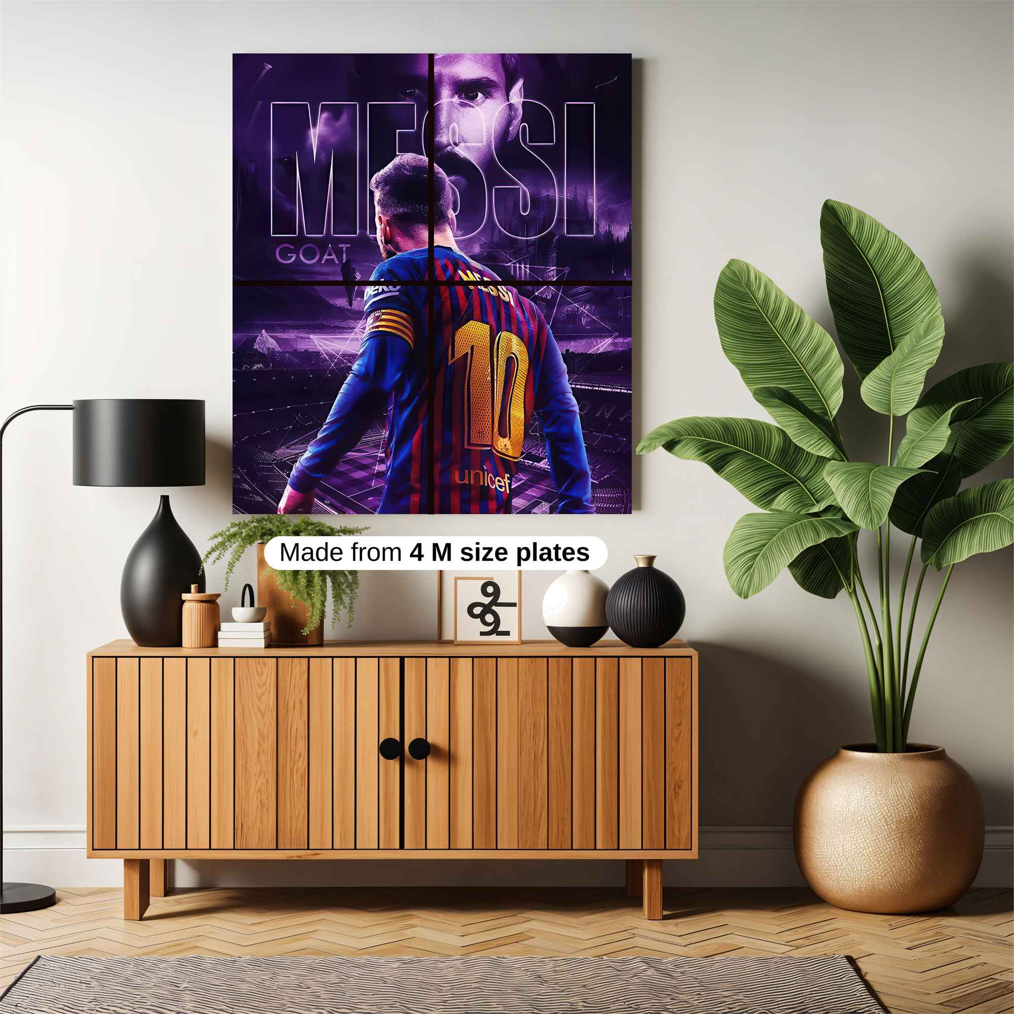 Messi Majestic Safe Wall Magnetic / M