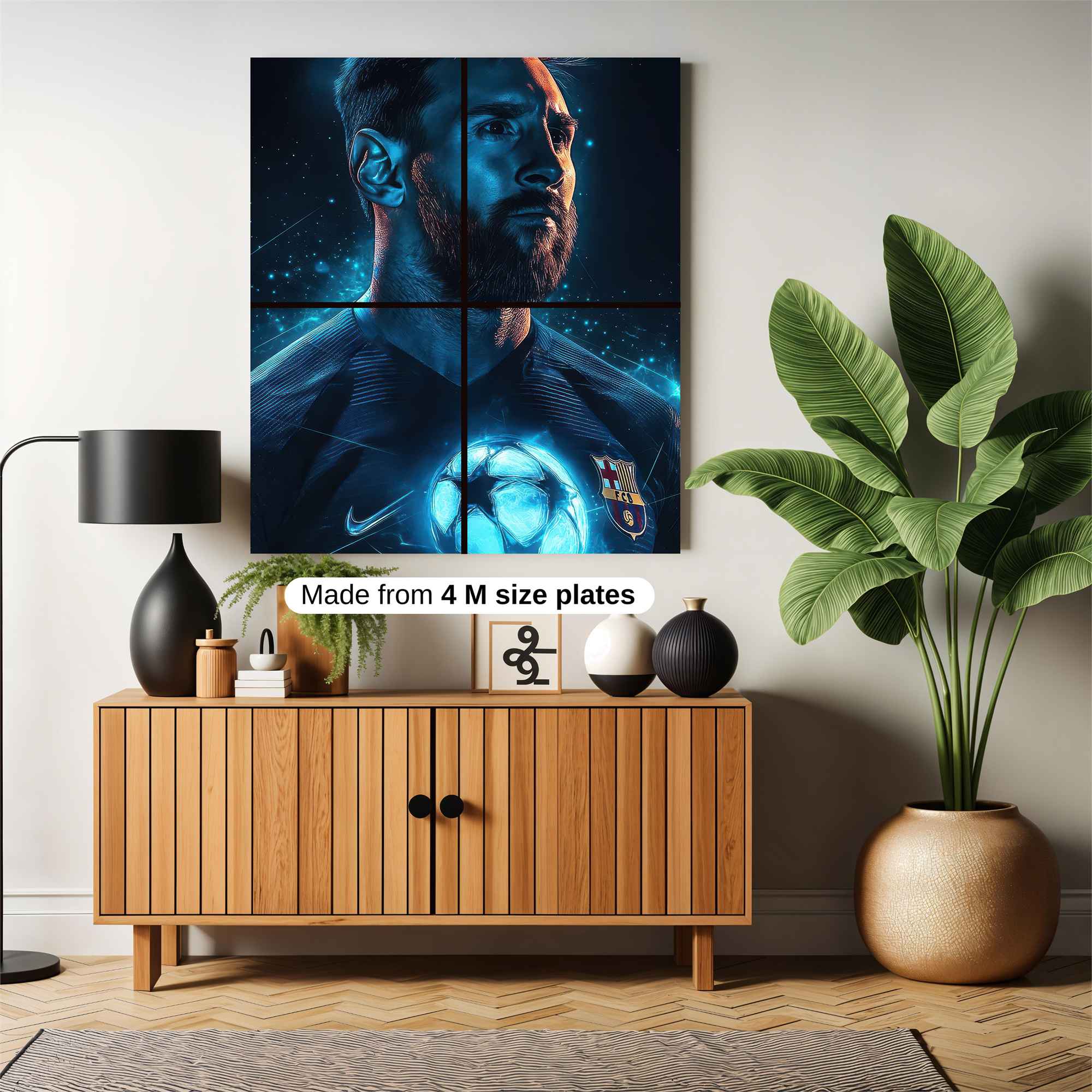 Messi Radiant Safe Wall Magnetic / M