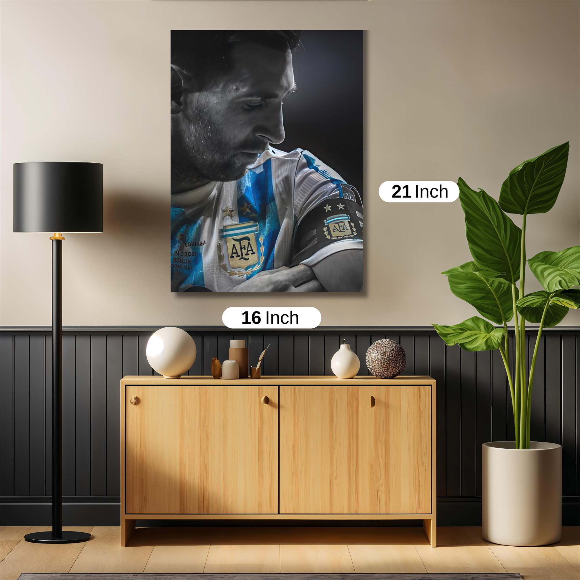 Messi Passionate Safe Wall Magnetic / M