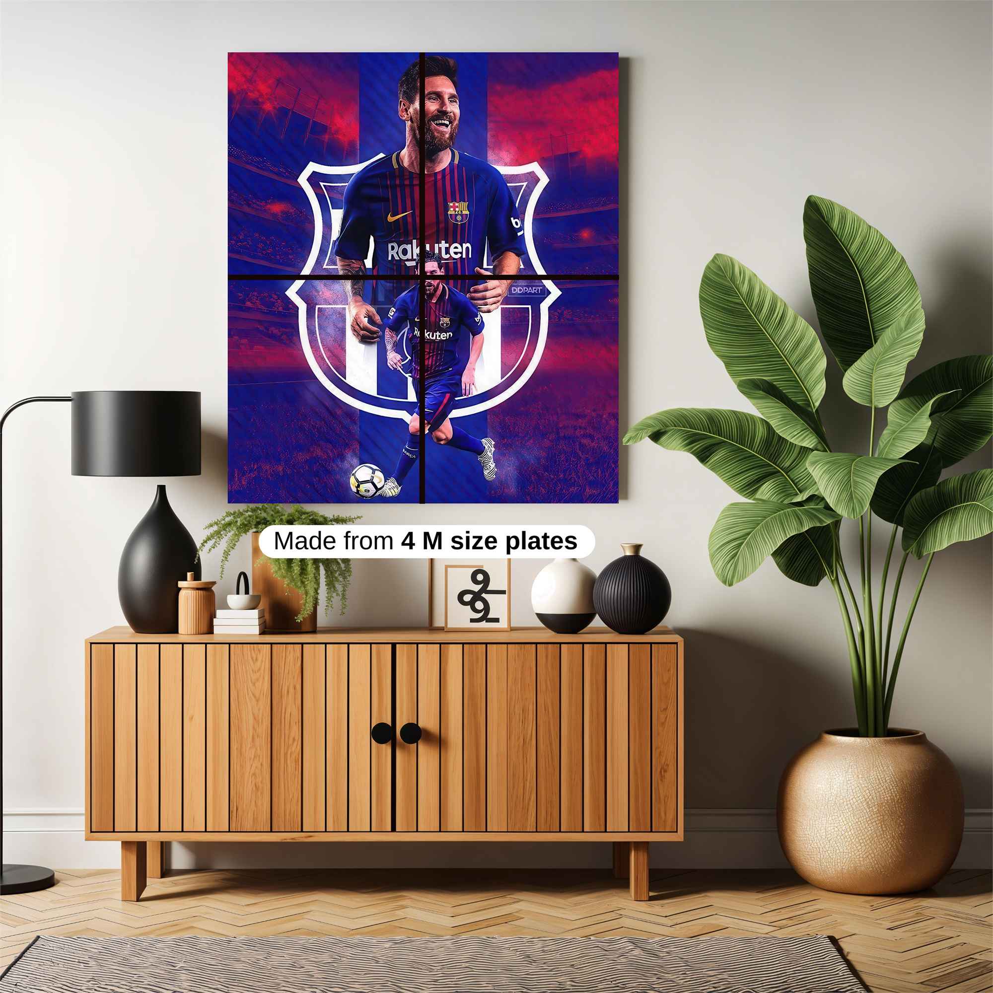 Messi Majestic Safe Wall Magnetic / M