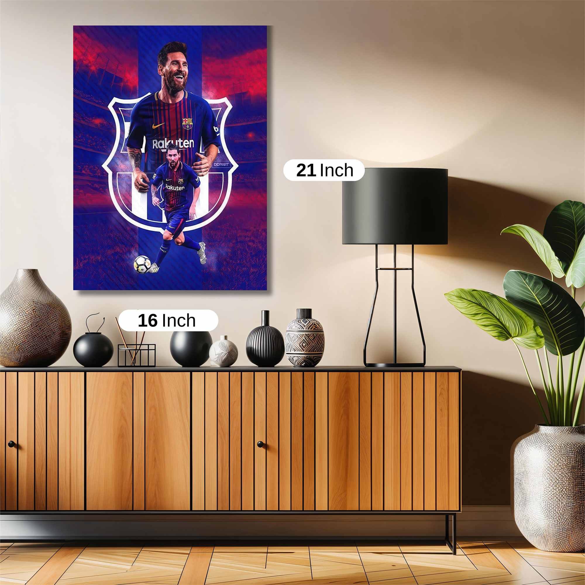 Messi Majestic Safe Wall Magnetic / M
