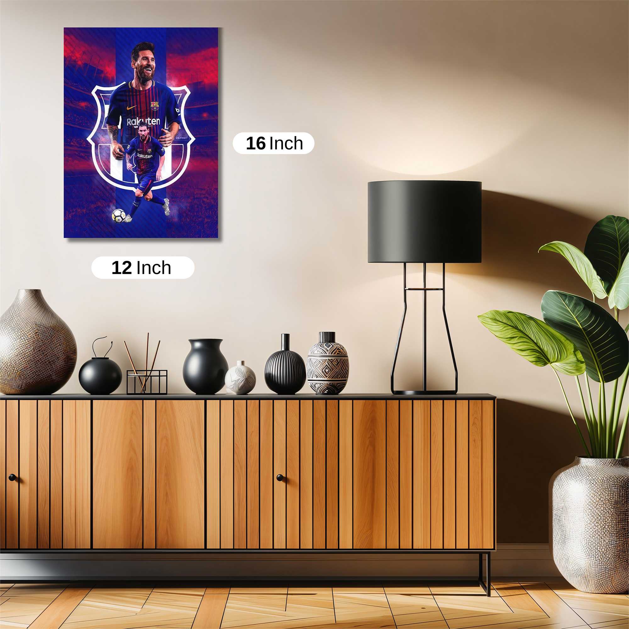 Messi Majestic Safe Wall Magnetic / M