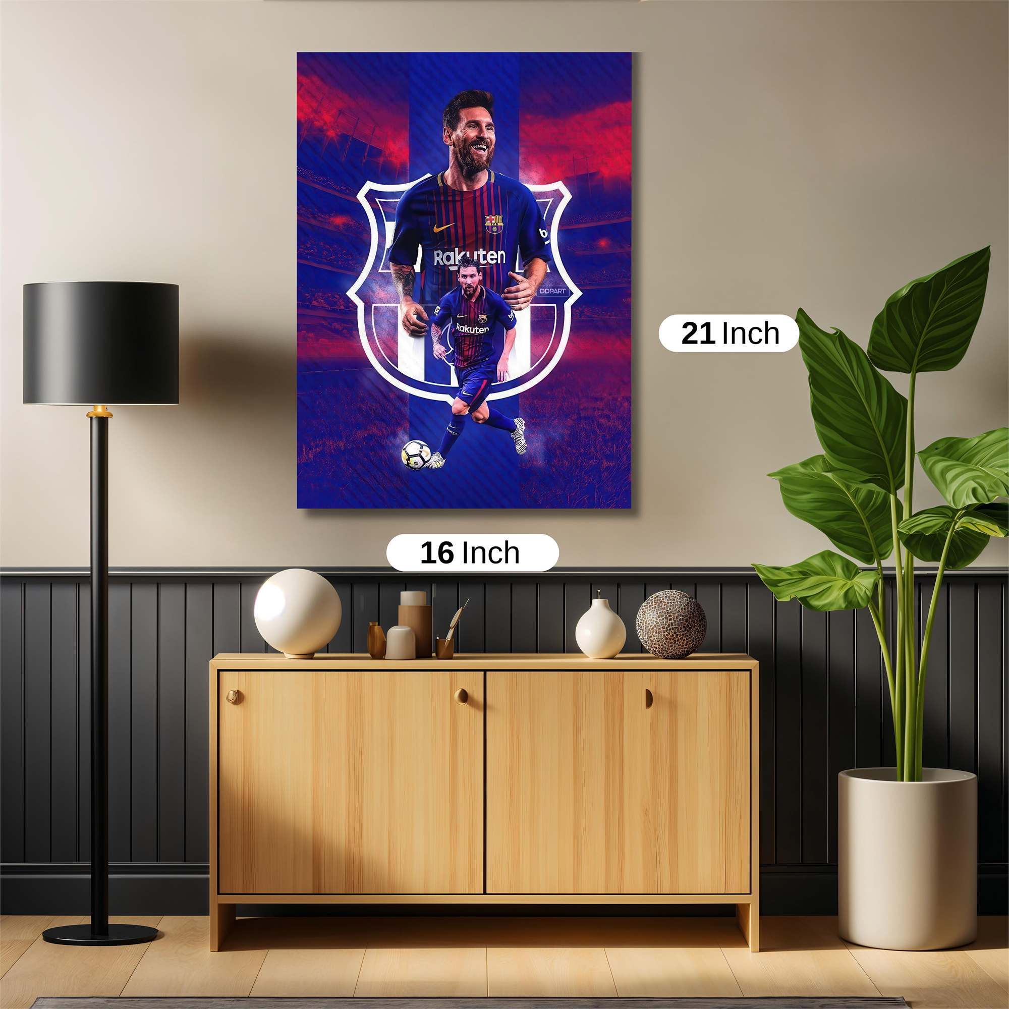 Messi Majestic Safe Wall Magnetic / M