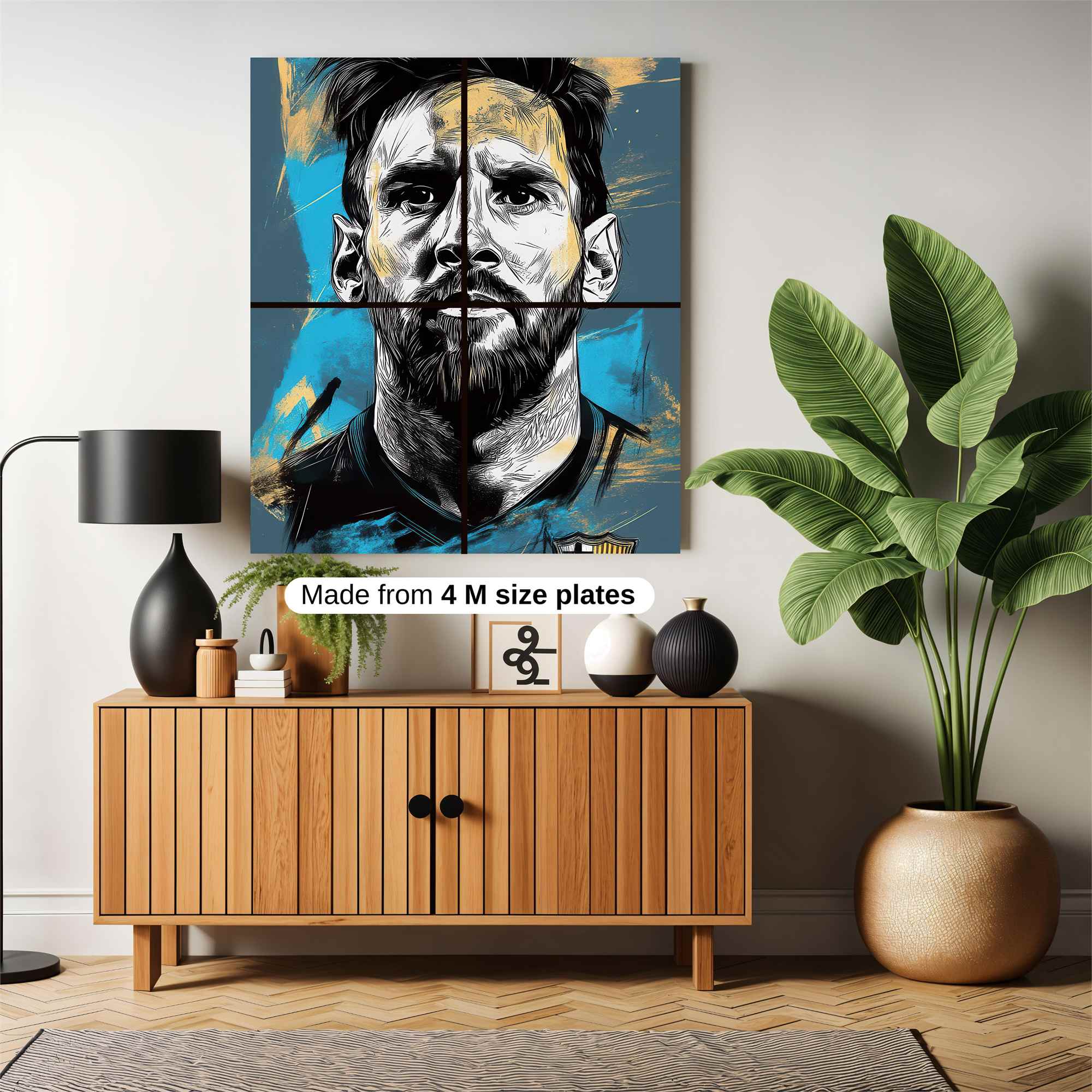 Messi Majestic Safe Wall Magnetic / M