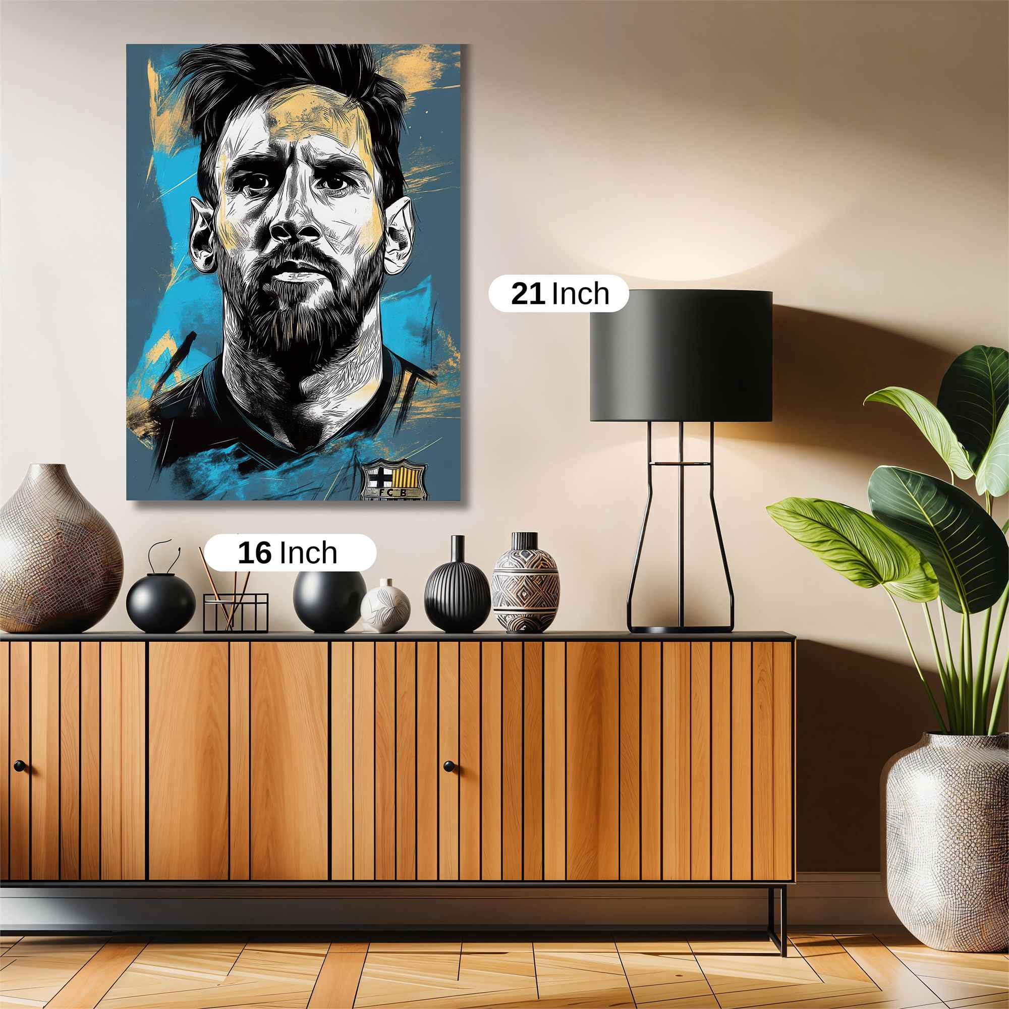 Messi Majestic Safe Wall Magnetic / M