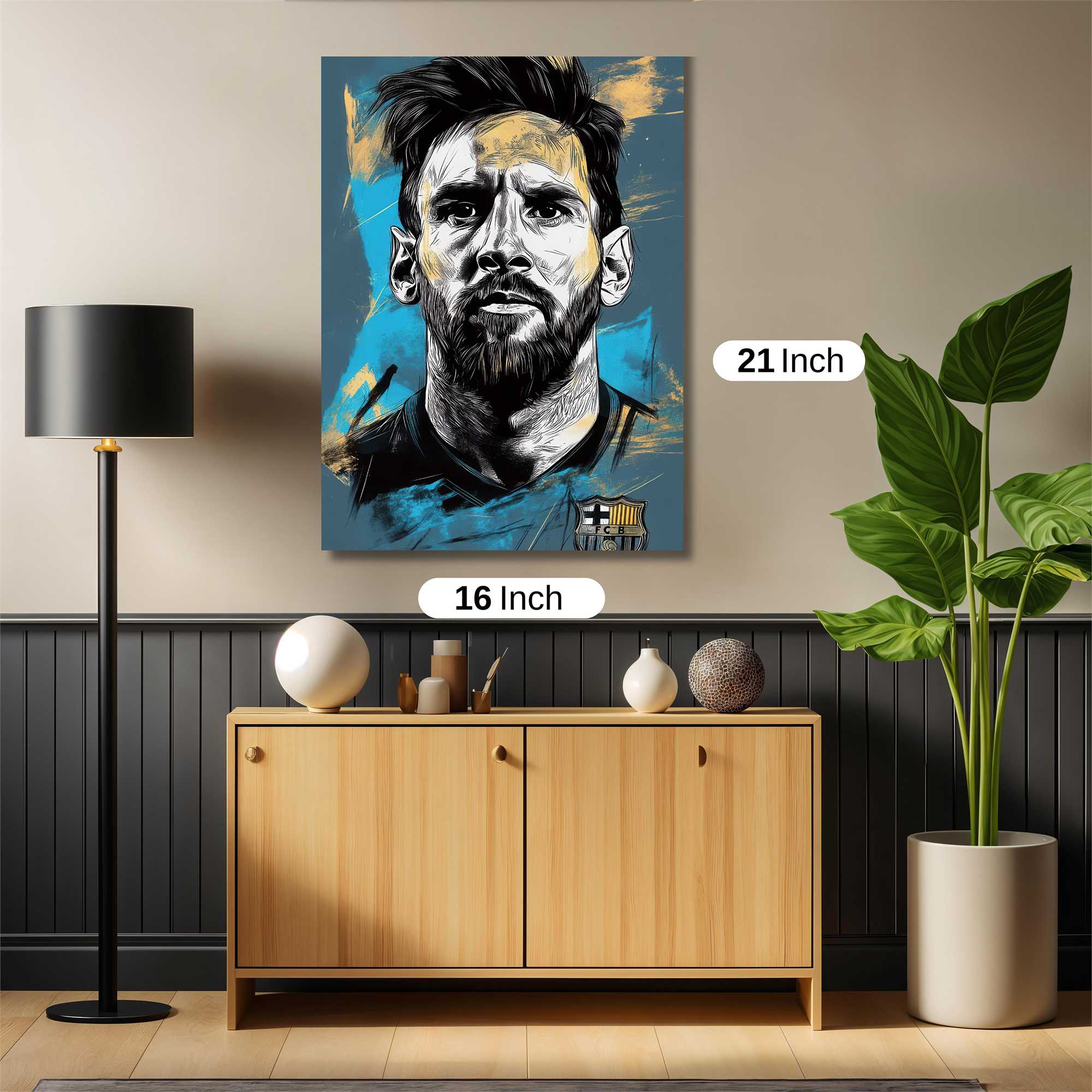 Messi Majestic Safe Wall Magnetic / M