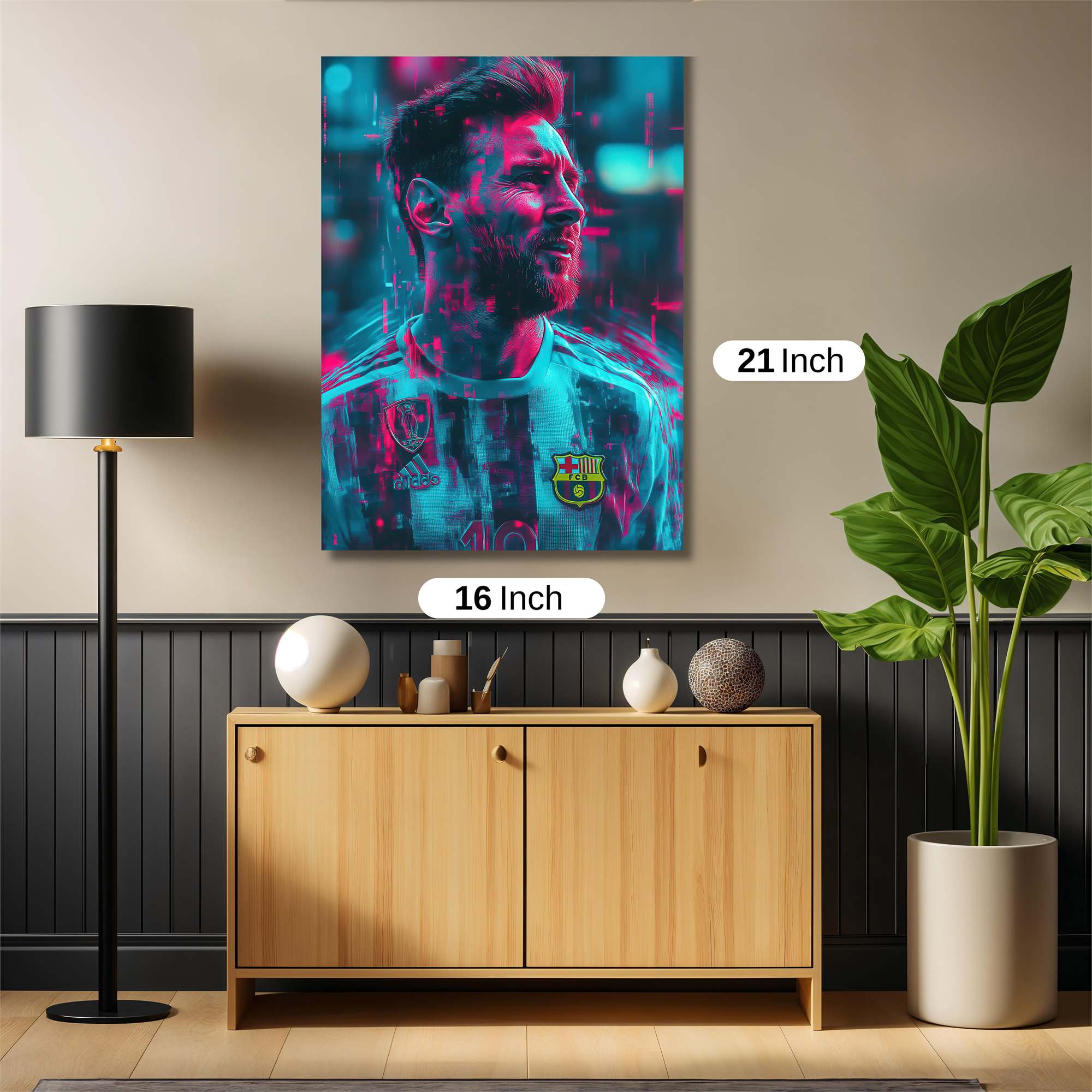 Messi Radiant Safe Wall Magnetic / M
