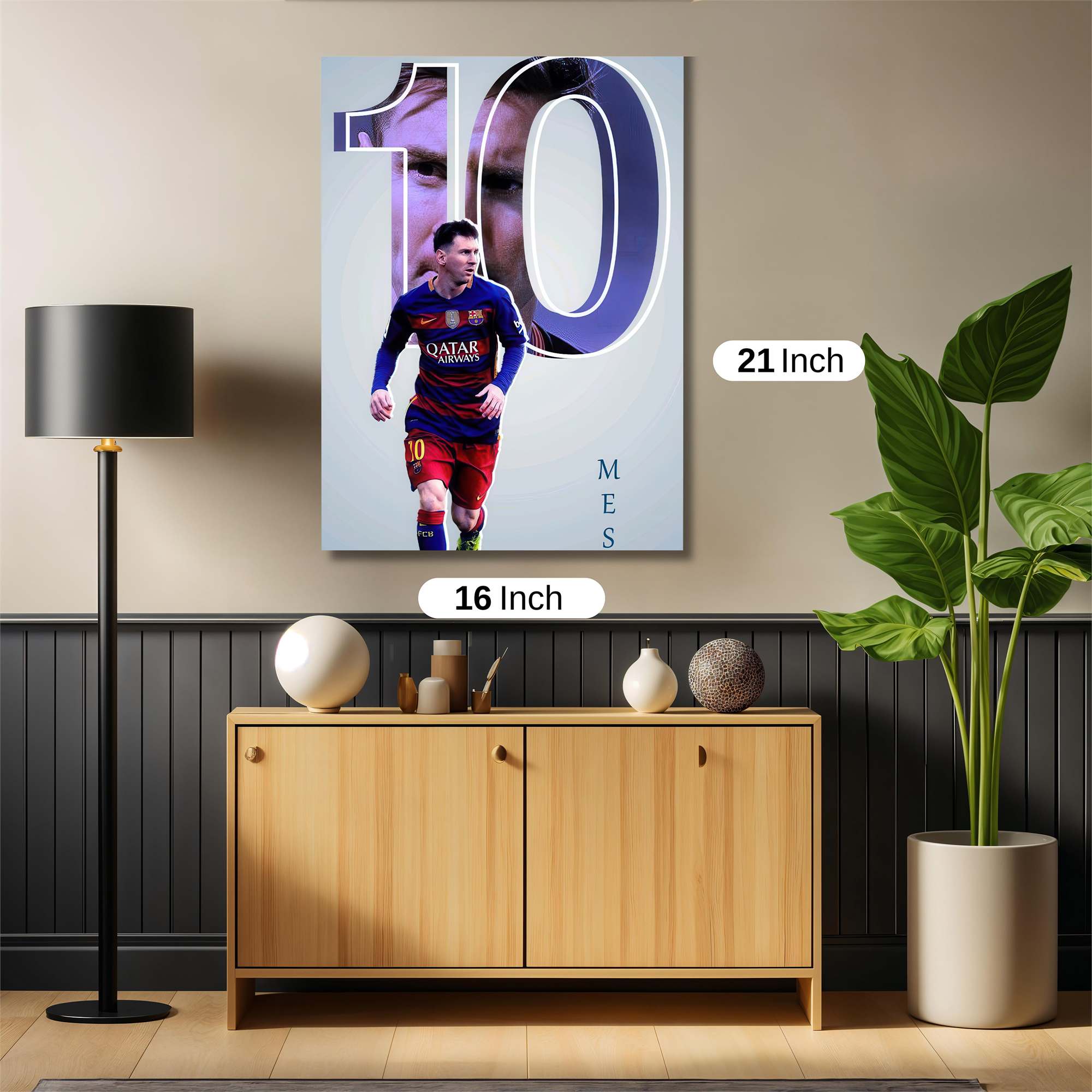 Messi Marvel Safe Wall Magnetic / M