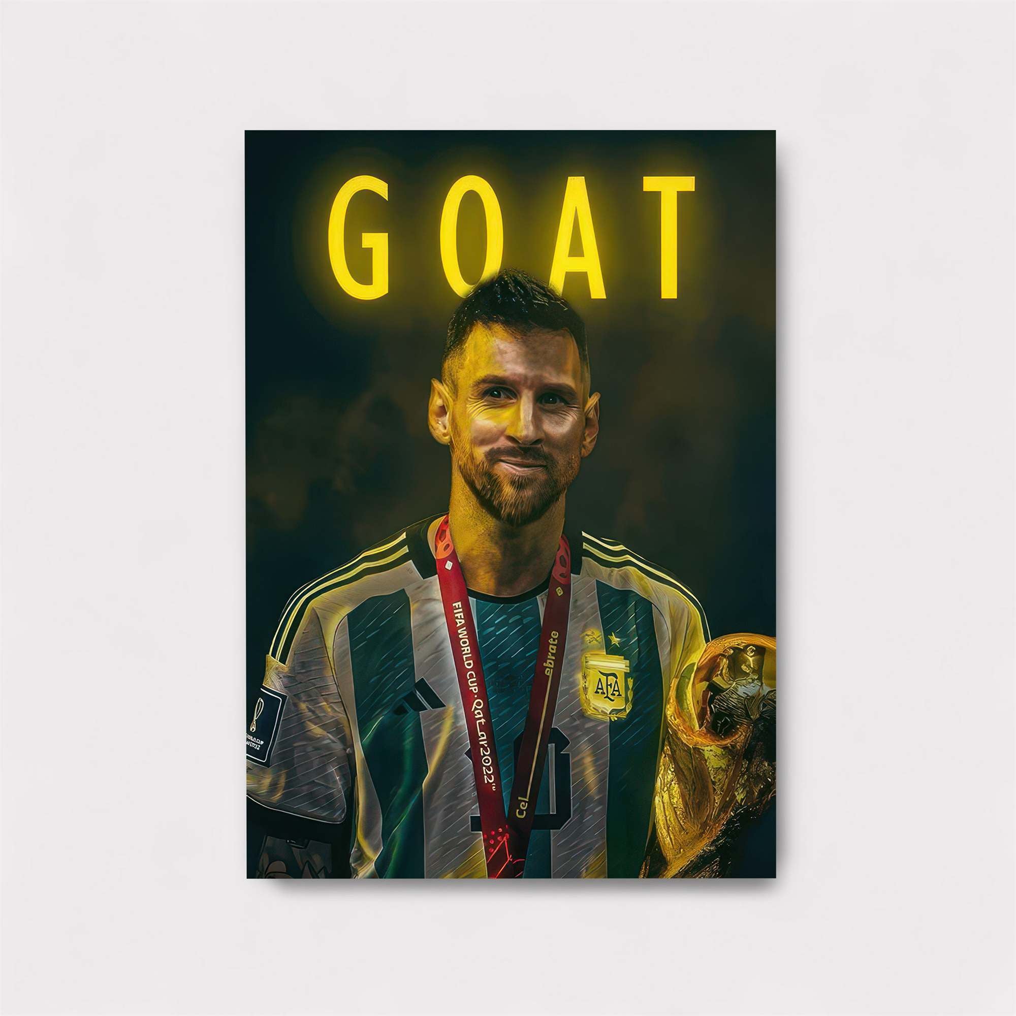 Messi Triumphant Safe Wall Magnetic / M