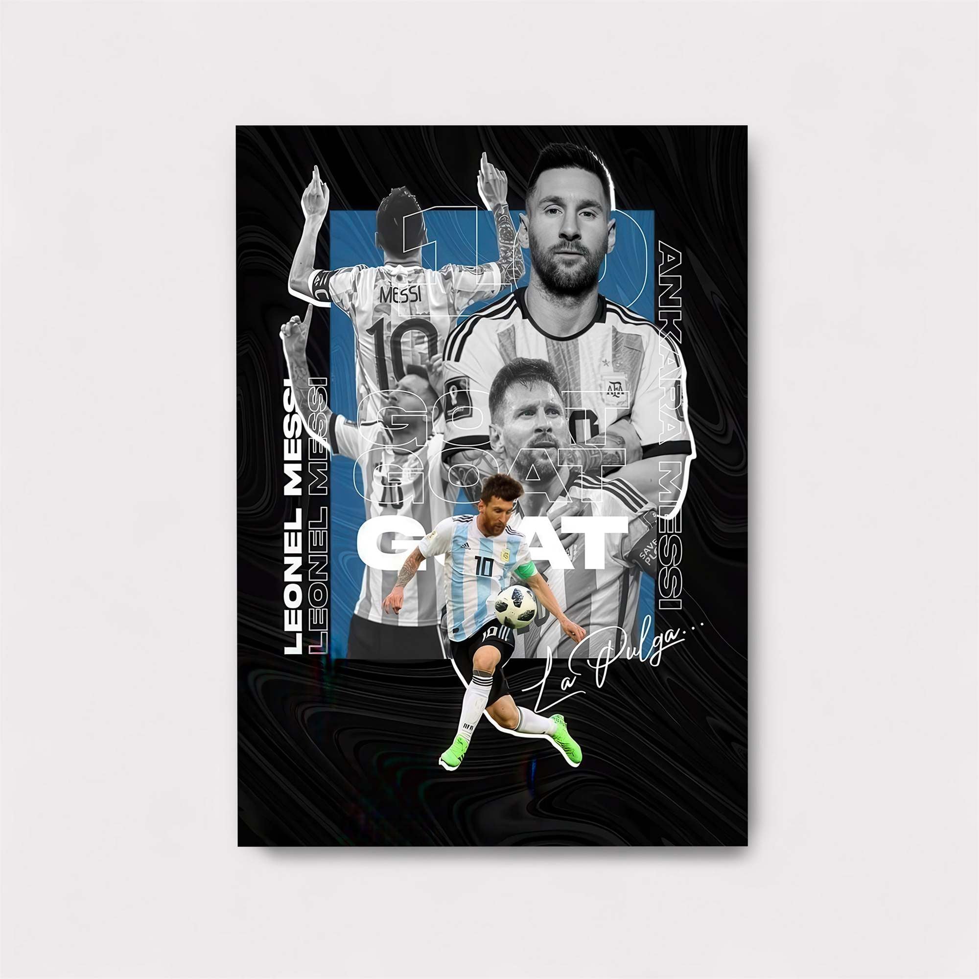 Messi Triumphant Safe Wall Magnetic / M