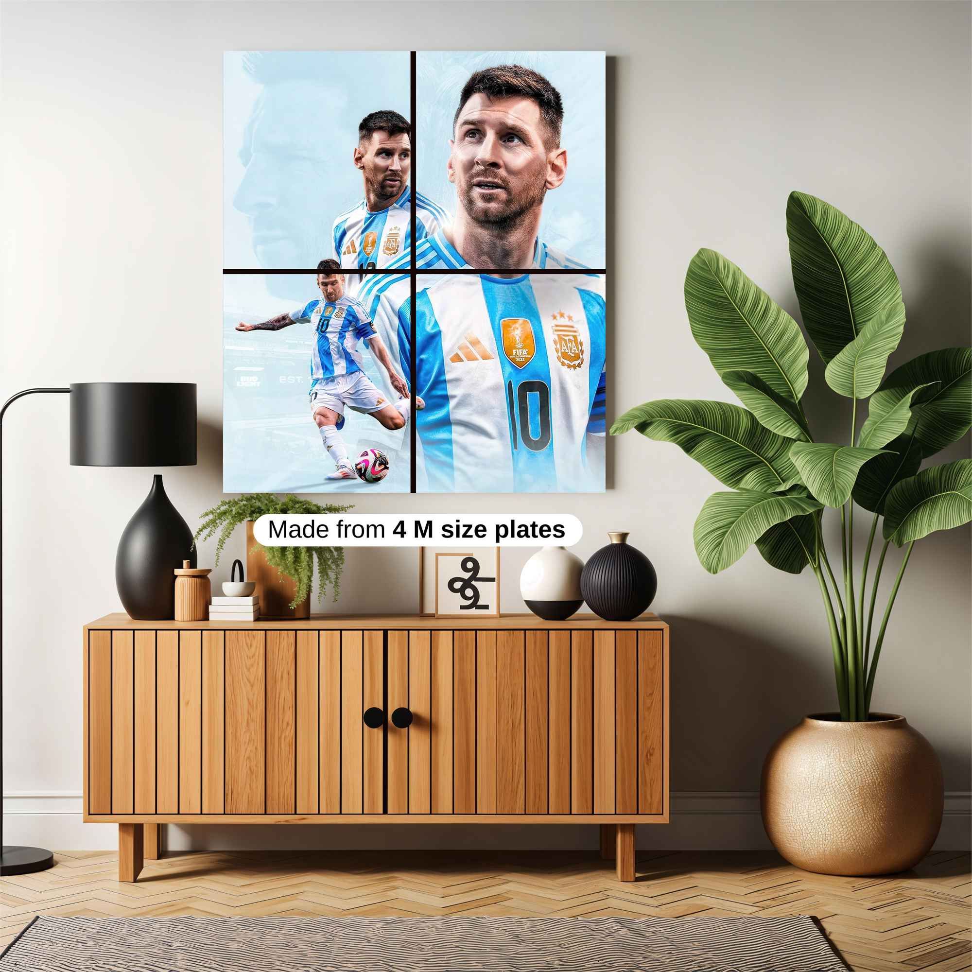 Messi Majestic Safe Wall Magnetic / M