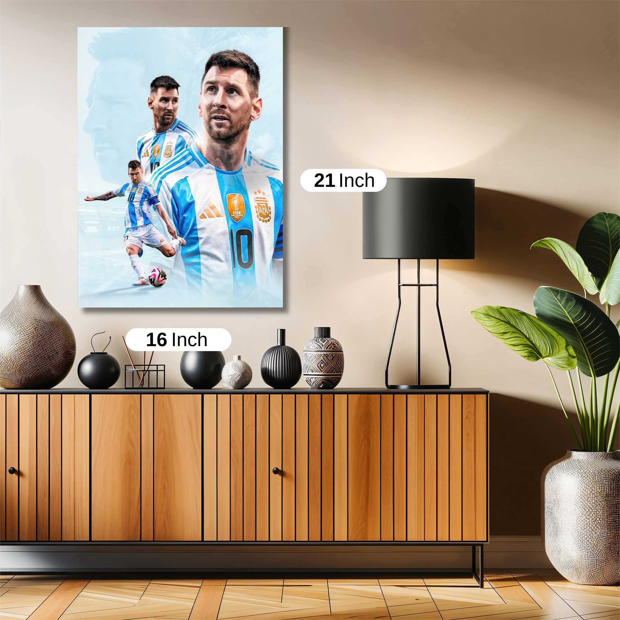 Messi Majestic Safe Wall Magnetic / M
