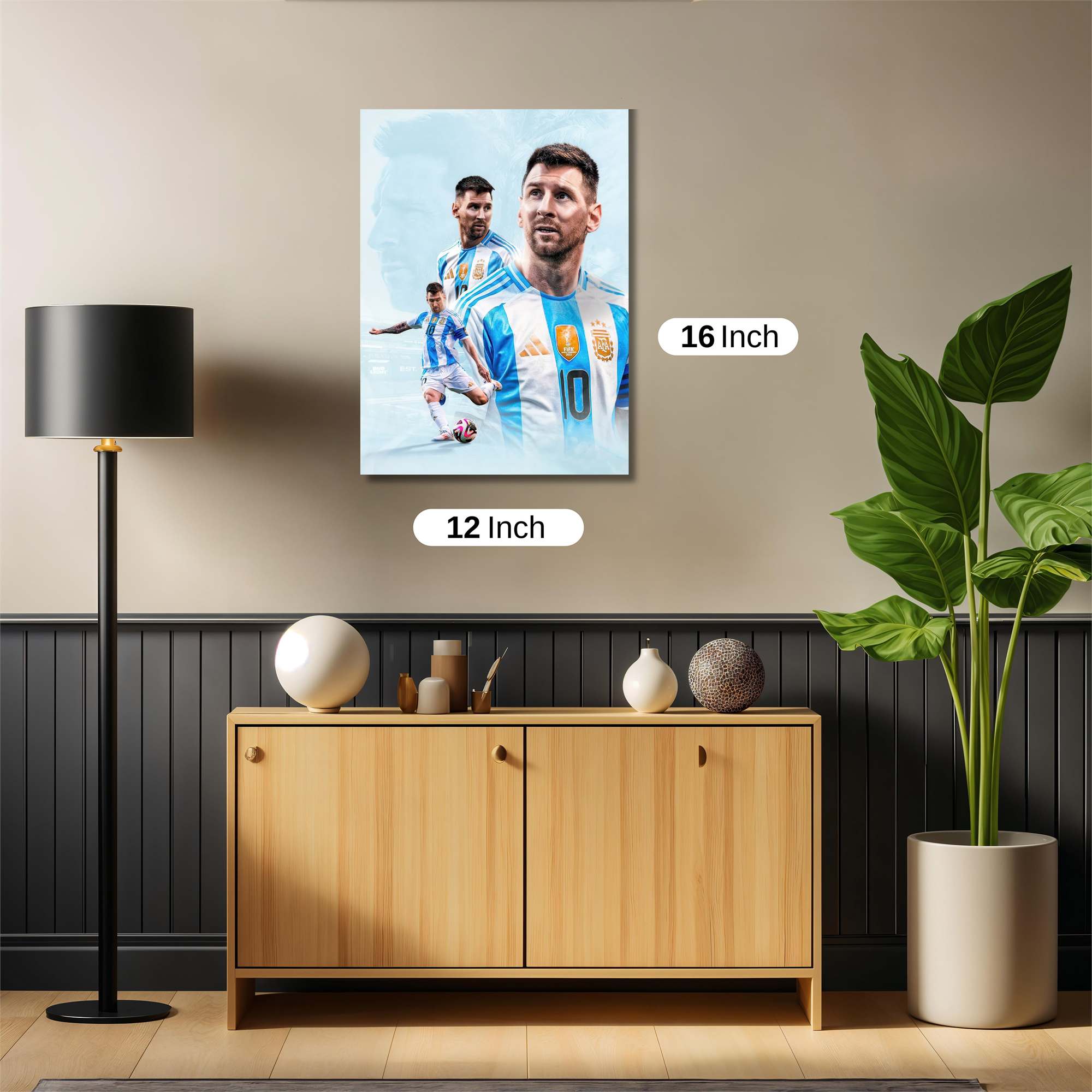 Messi Majestic Safe Wall Magnetic / M