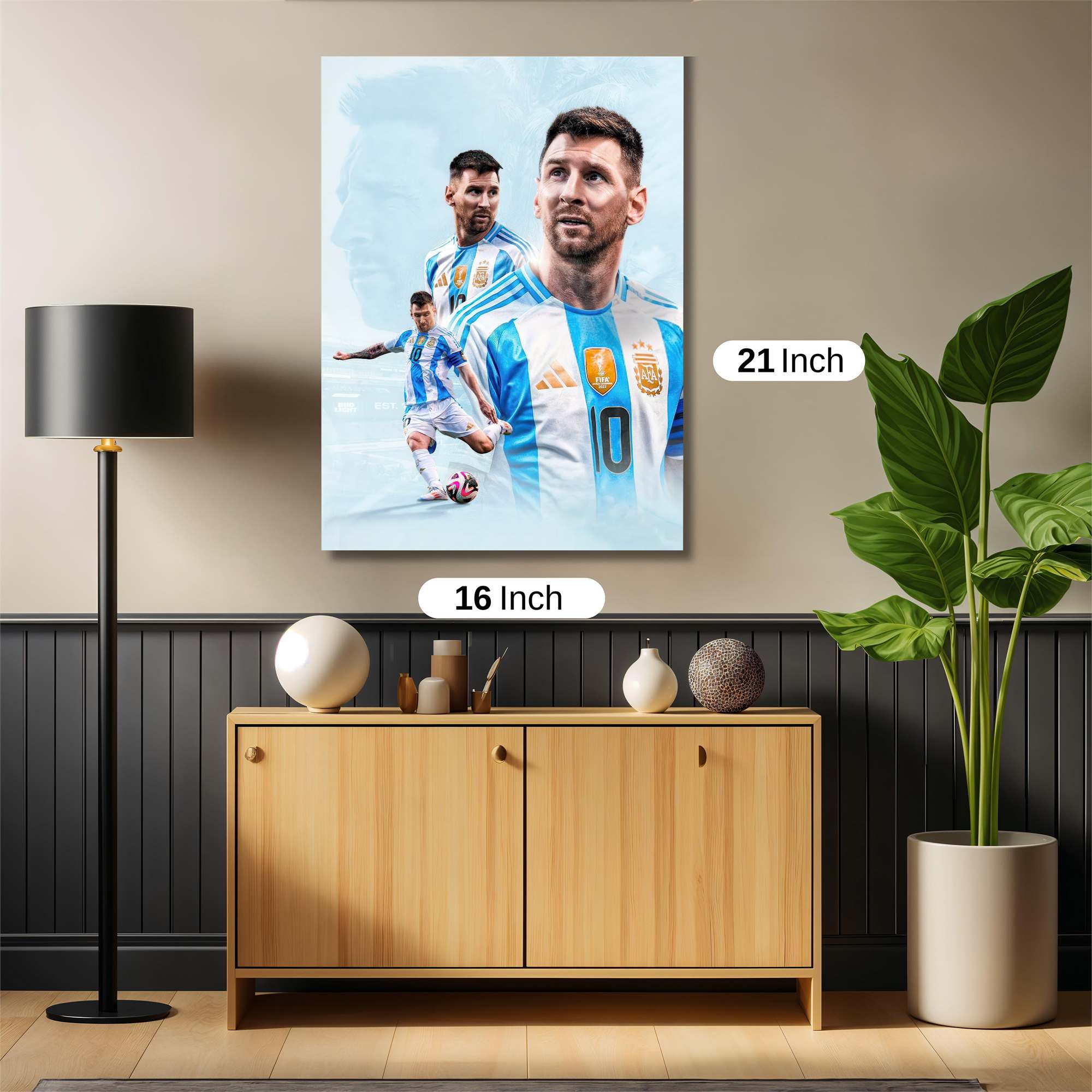Messi Majestic Safe Wall Magnetic / M