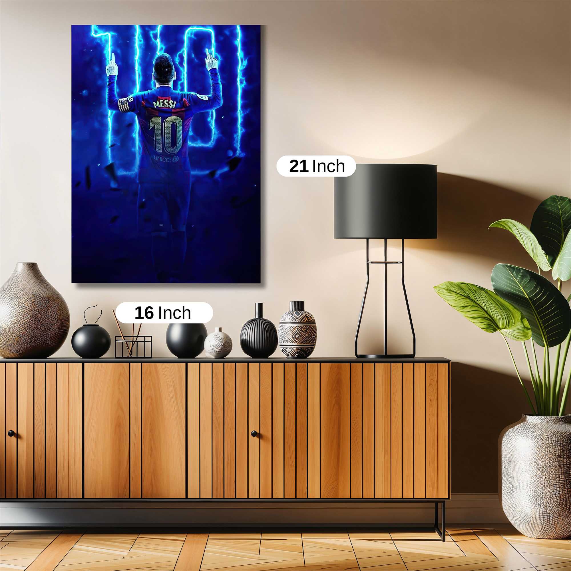 Messi Radiant Safe Wall Magnetic / M
