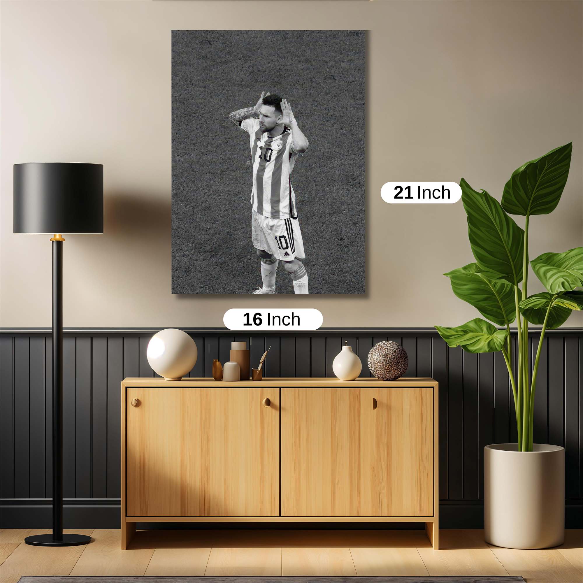 Messi Despair Safe Wall Magnetic / M