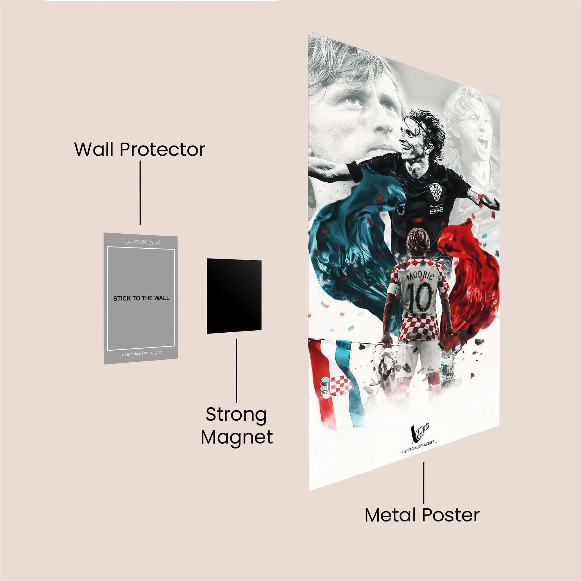Modric Magic Safe Wall Magnetic / M