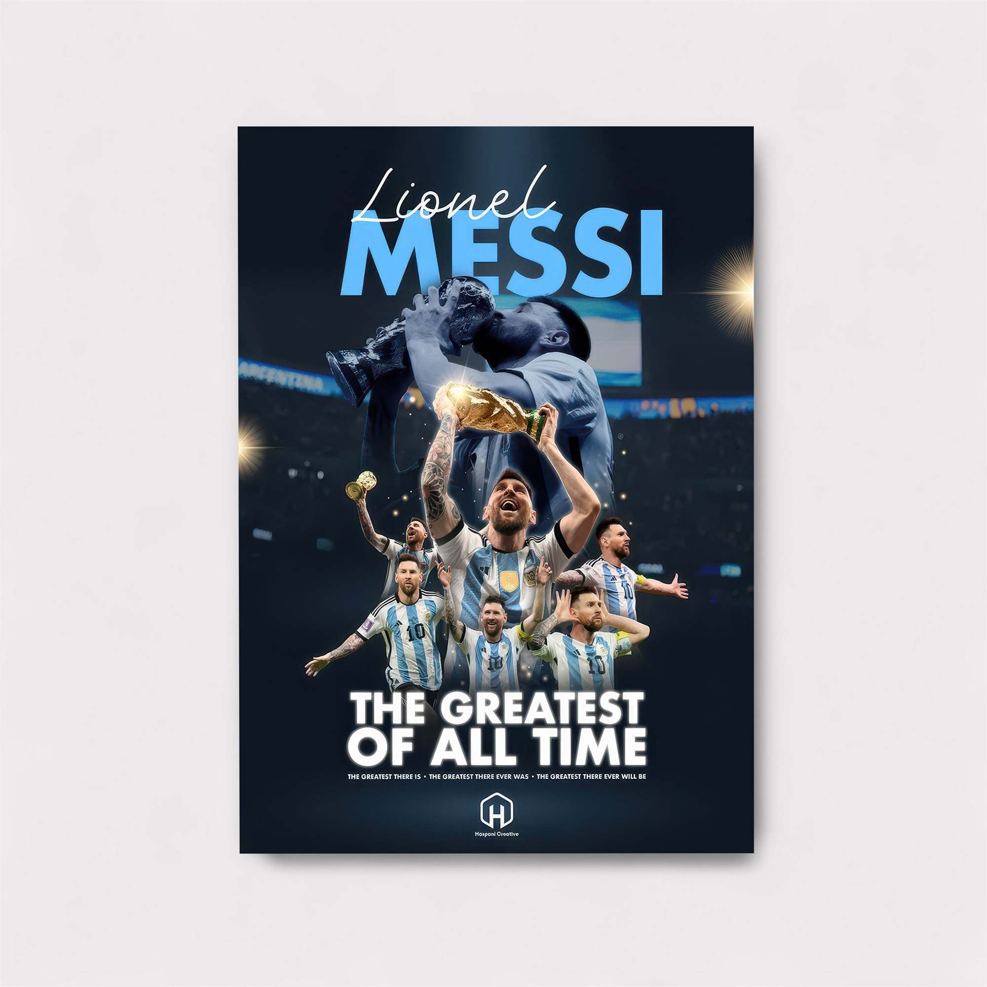 Messi Triumphant Safe Wall Magnetic / M