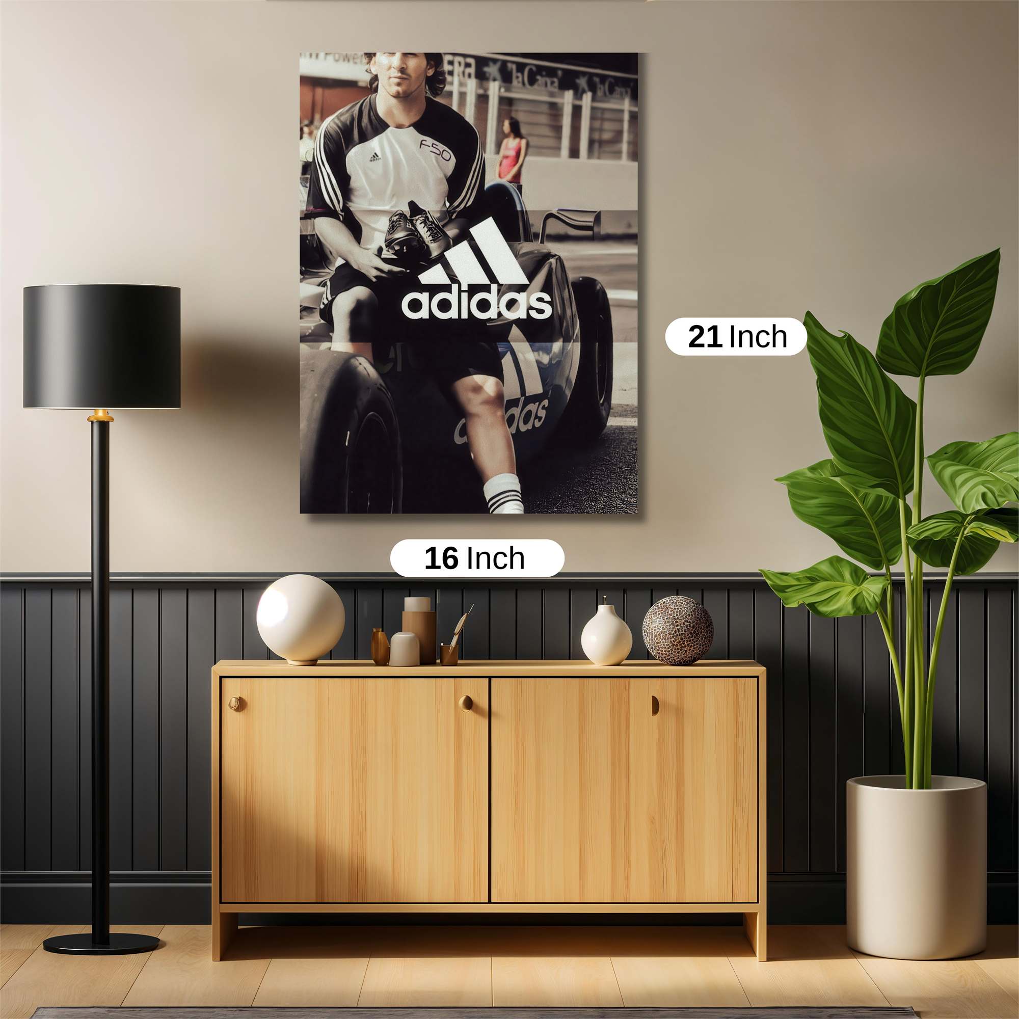 Messi Dynamic Safe Wall Magnetic / M