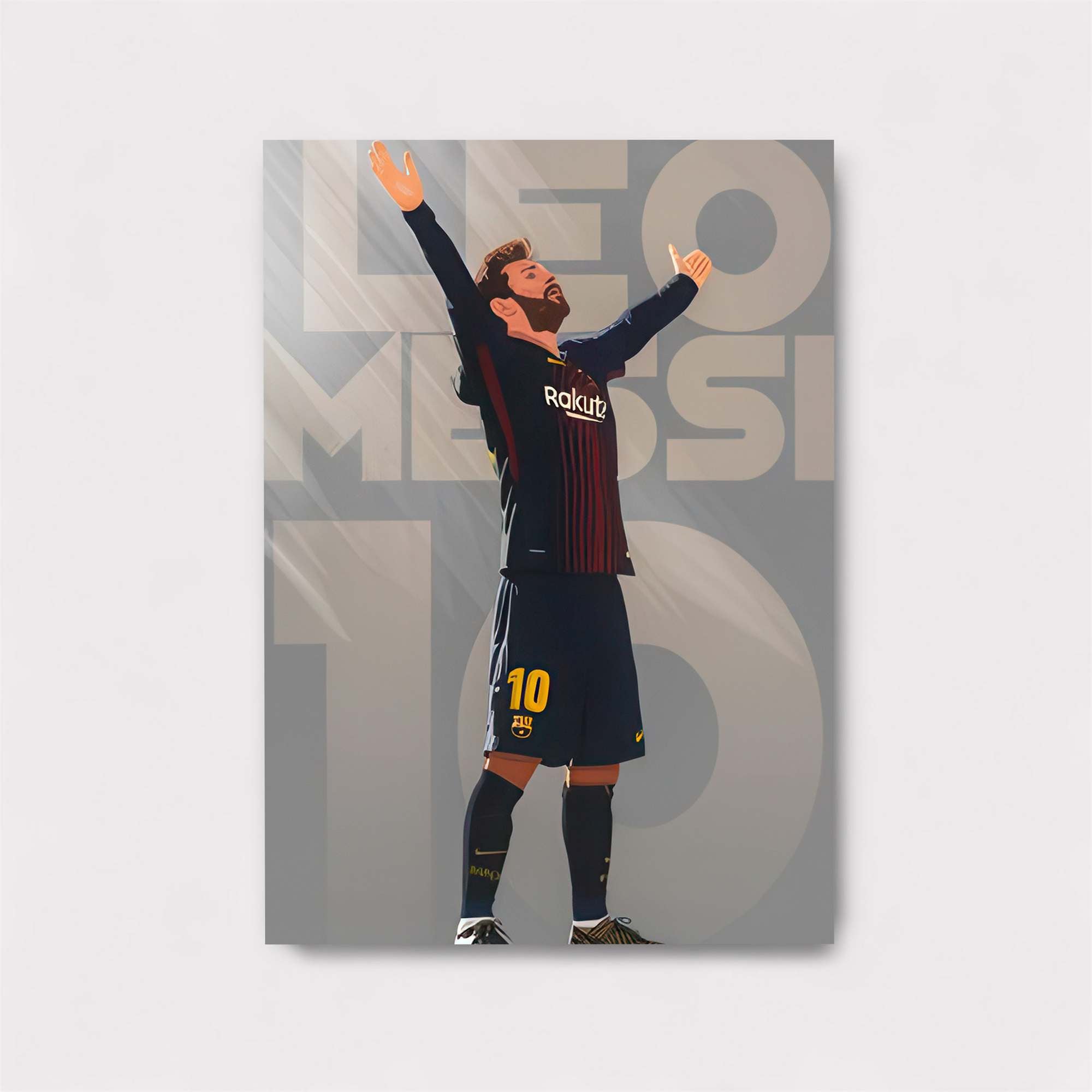 Messi Triumphant Safe Wall Magnetic / M
